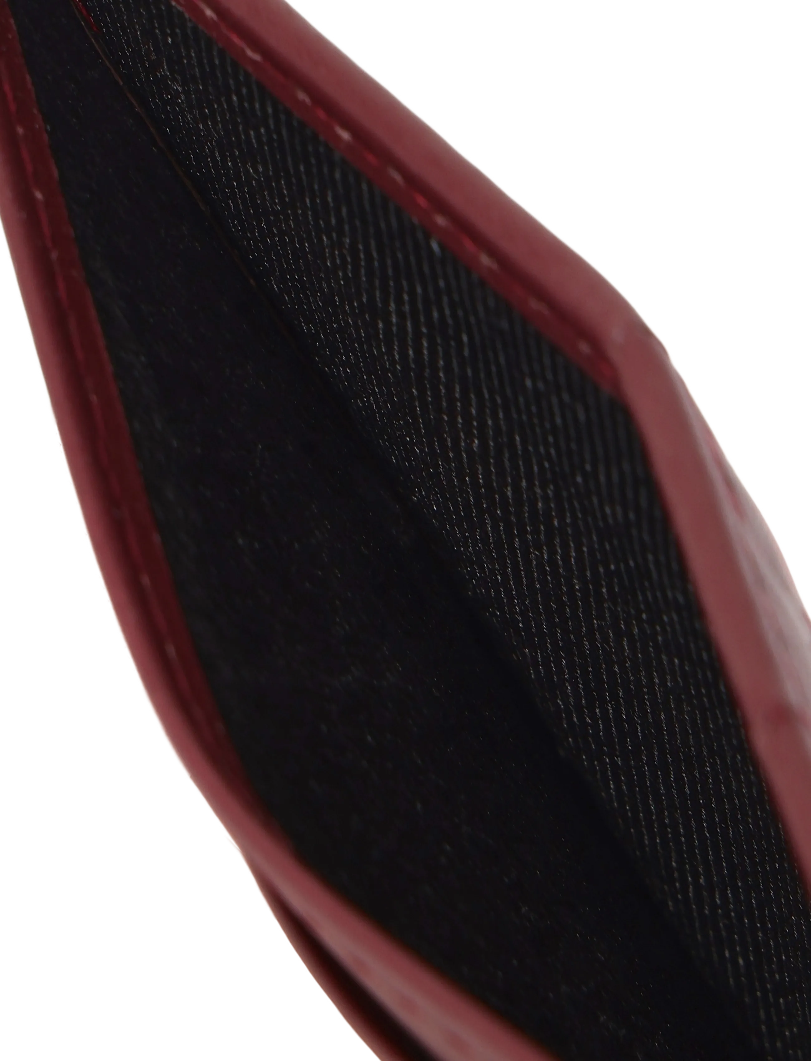 Marimekko - CARD HOLDER UNIKKO - wine red - 4