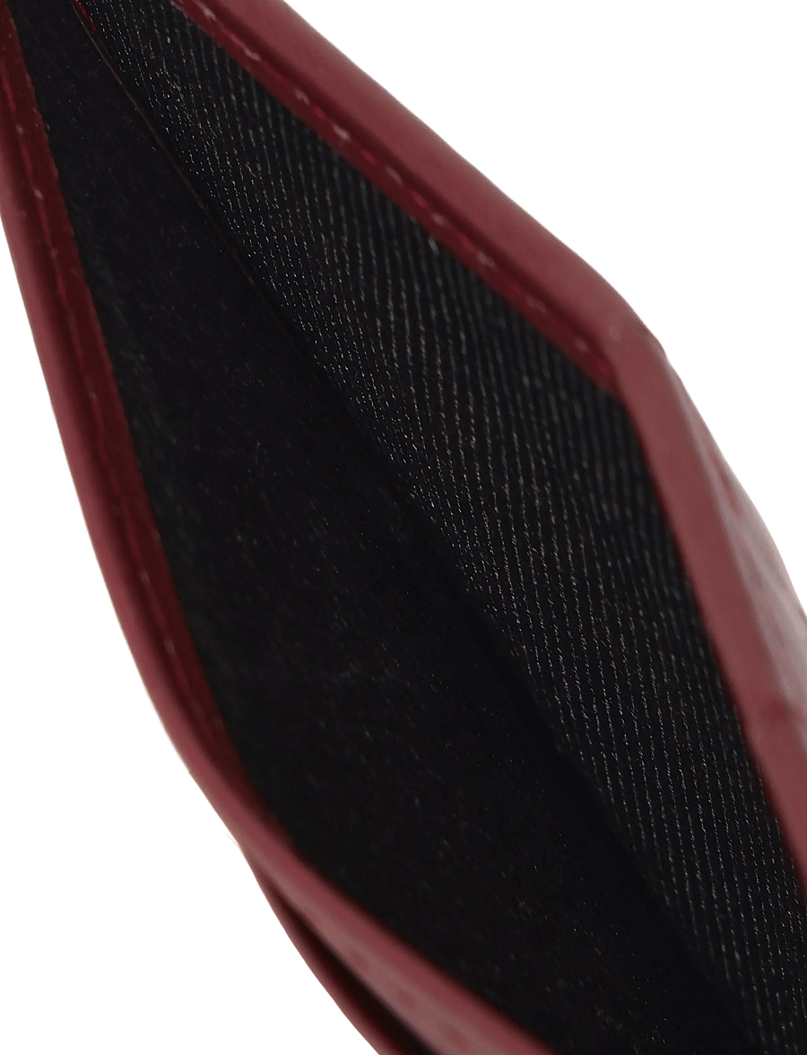 Marimekko - CARD HOLDER UNIKKO - kortholdere - wine red - 4
