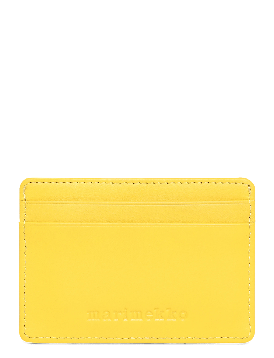Marimekko - CARD HOLDER UNIKKO - kortholdere - yellow - 1