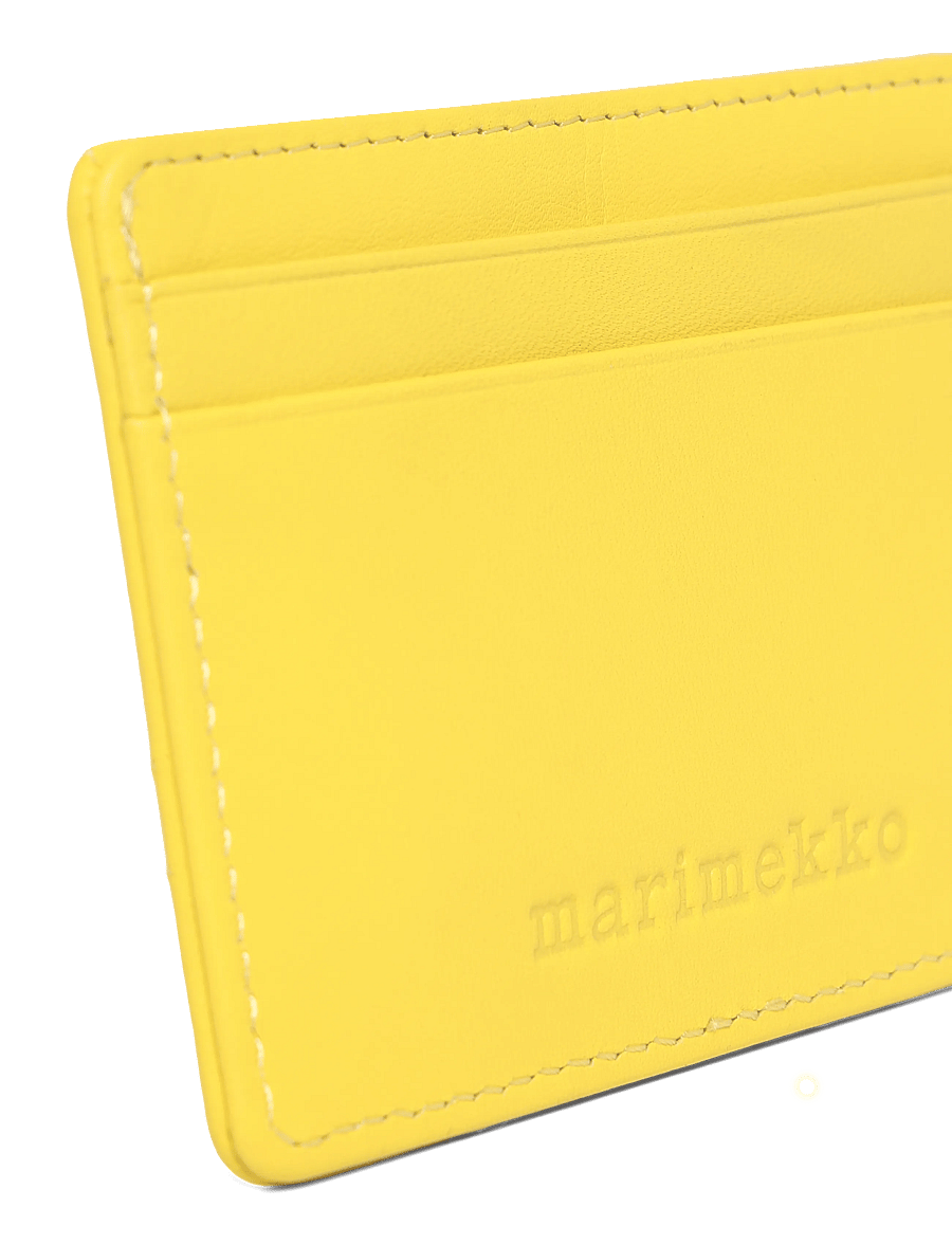 Marimekko - CARD HOLDER UNIKKO - kortholdere - yellow - 2