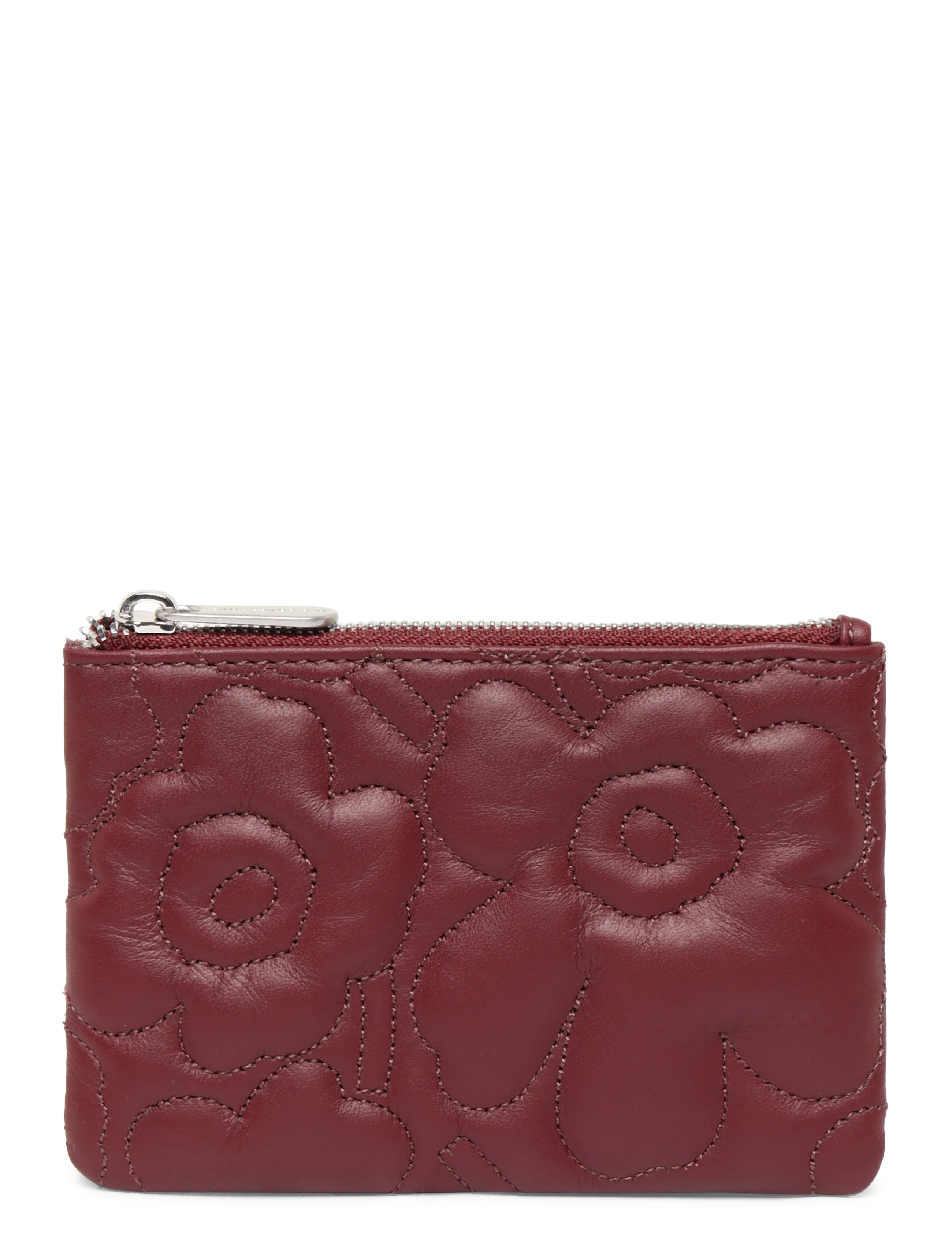 Marimekko Pouch Wallet Unikko, One Size, Card Holders & Wallets, Burgunderrot - Frauen