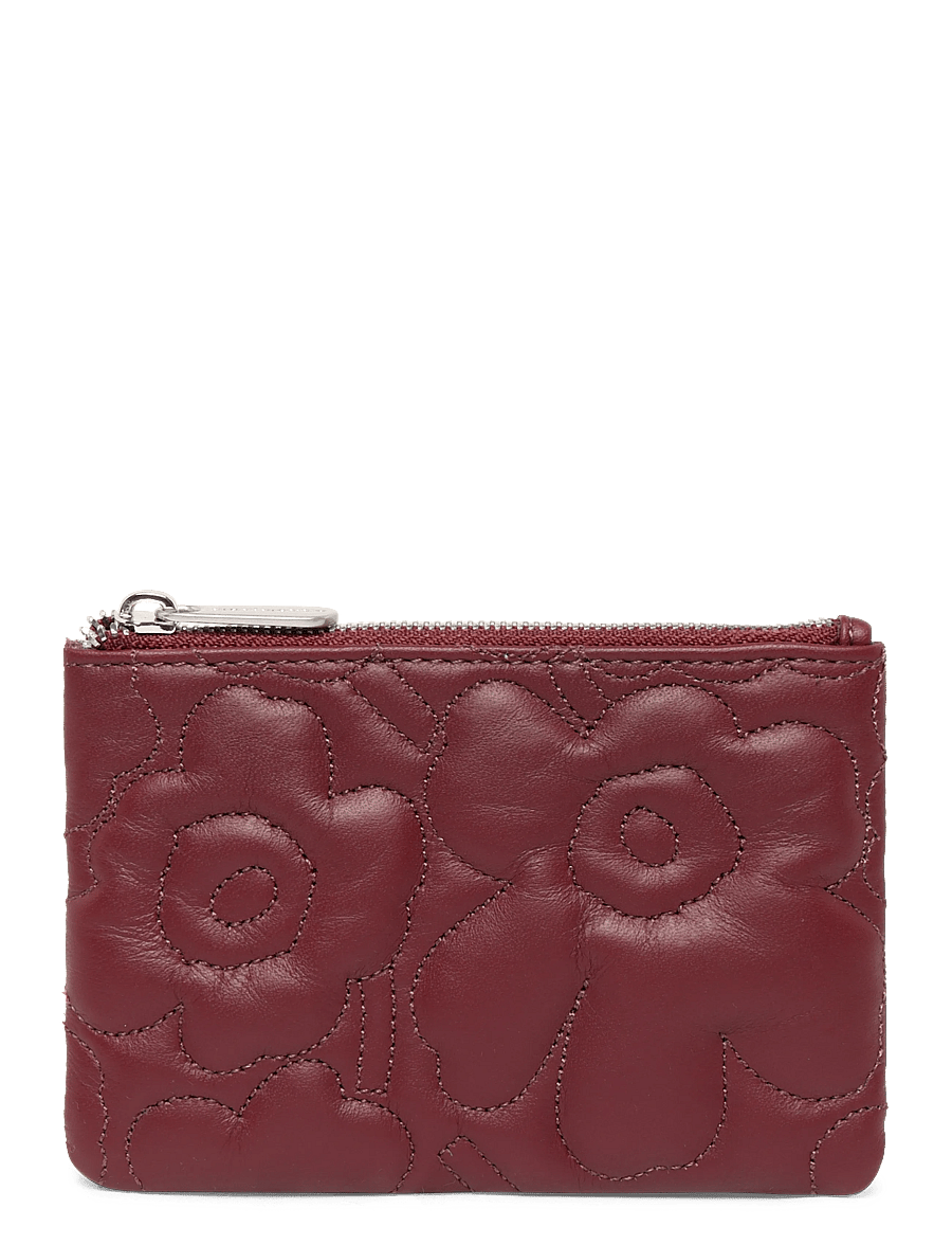Marimekko - POUCH WALLET UNIKKO - portemonnaies - wine red - 0