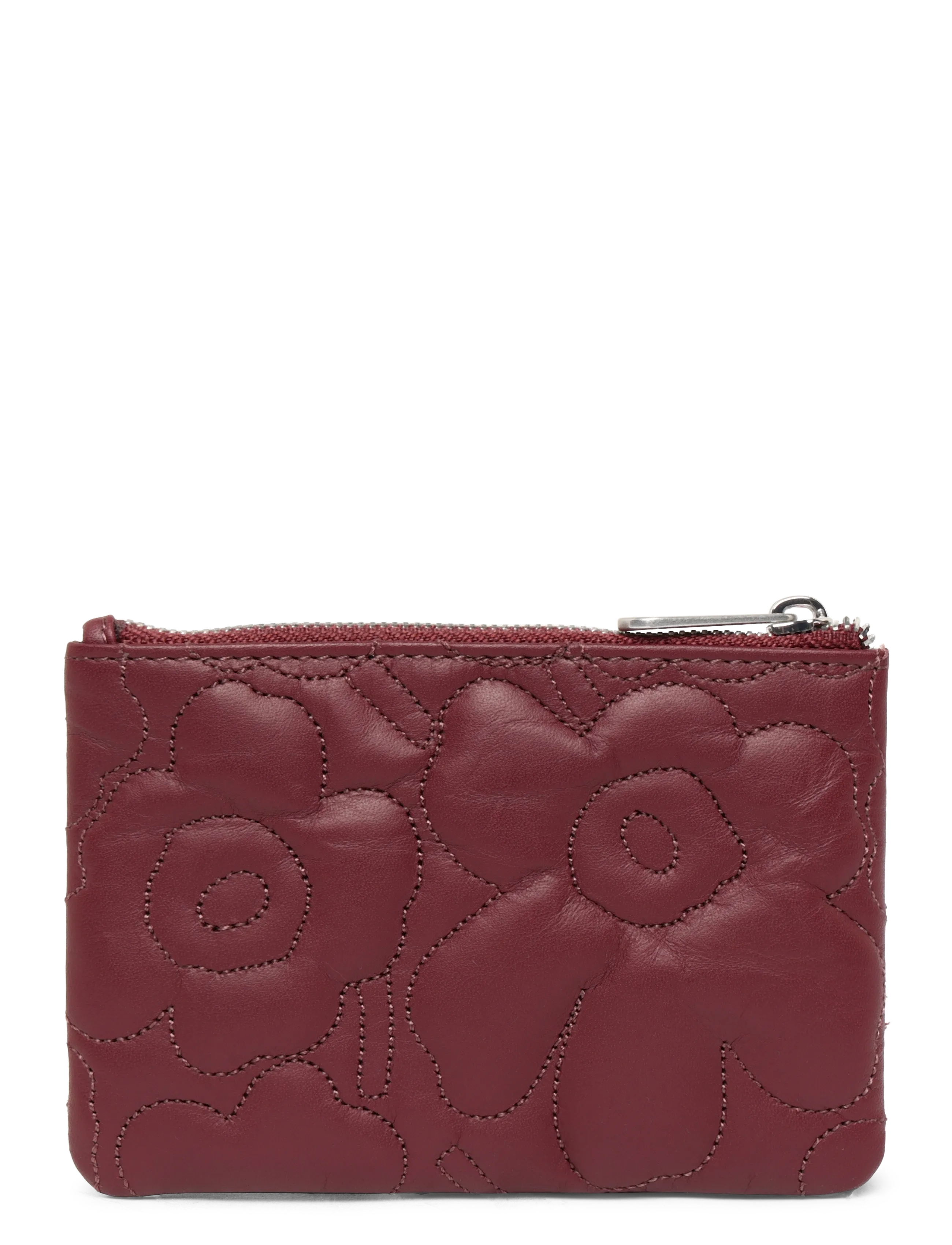 Marimekko - POUCH WALLET UNIKKO - portemonnaies - wine red - 1
