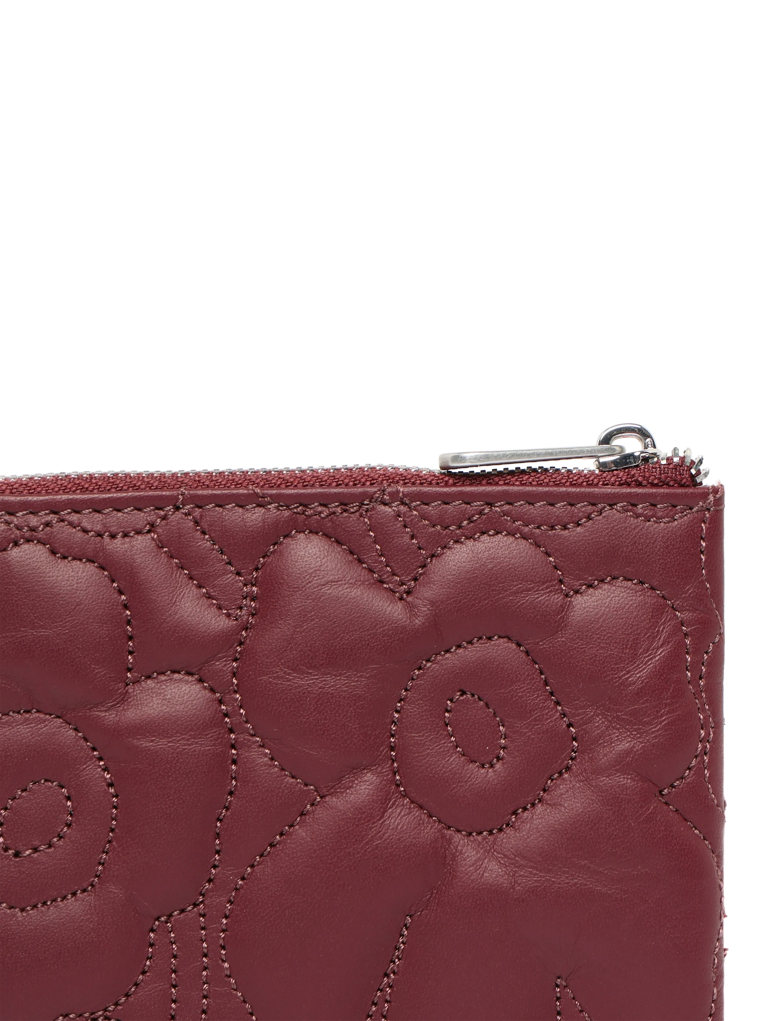 Marimekko - POUCH WALLET UNIKKO - portemonnaies - wine red - 3