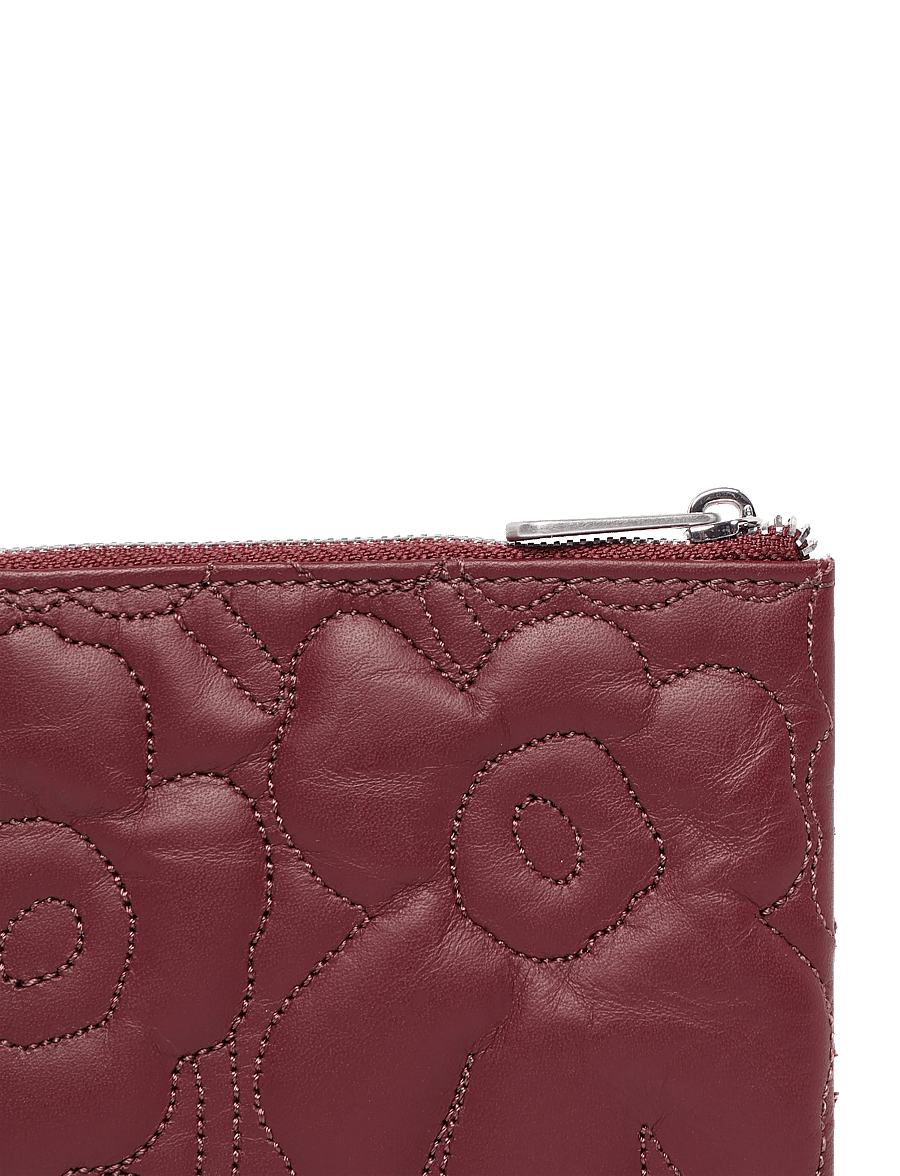 Marimekko - POUCH WALLET UNIKKO - portemonnaies - wine red - 3