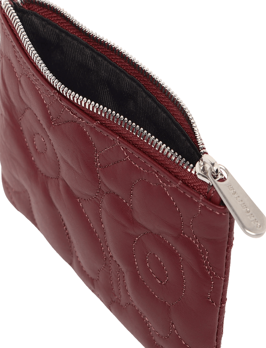 Marimekko - POUCH WALLET UNIKKO - portemonnaies - wine red - 4
