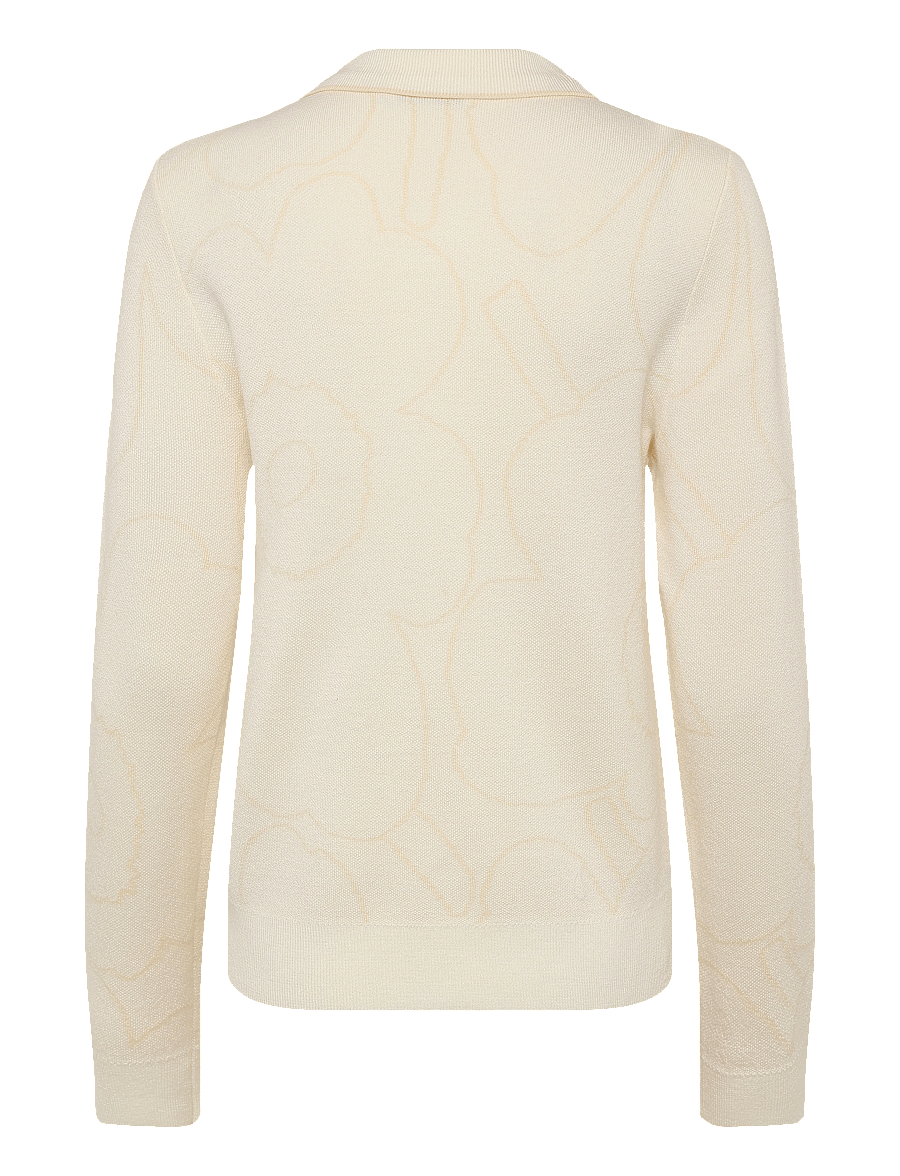 Marimekko - RWS LIIKKUA PIIRTO UNIKKO - striktrøjer - off white, off white - 2