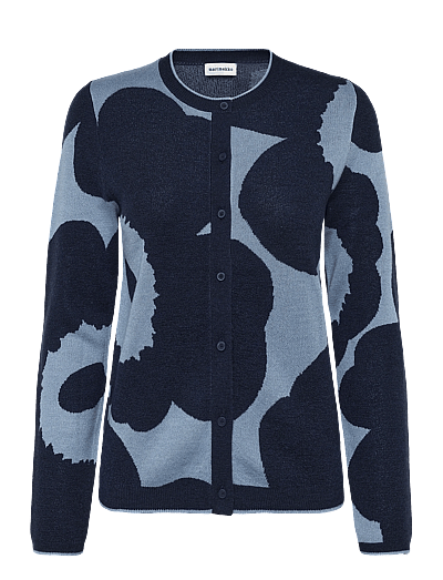 Marimekko HARHAUTUS UNIKKO - Cardigans - DARK BLUE, BLUE / navy