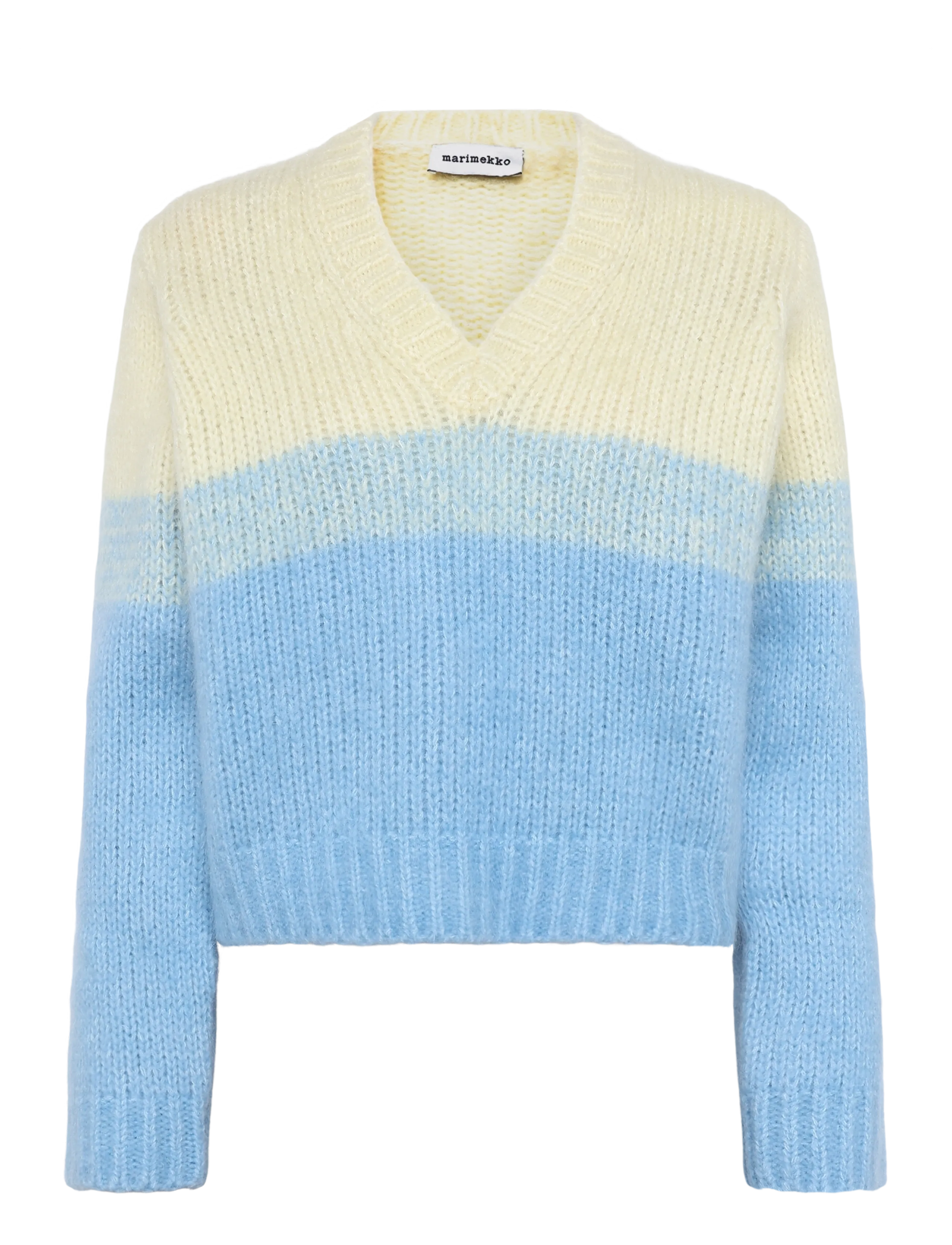 Marimekko UTUINEN HENNIKA - Peysur - LIGHT YELLOW, LIGHT BLUE / blue