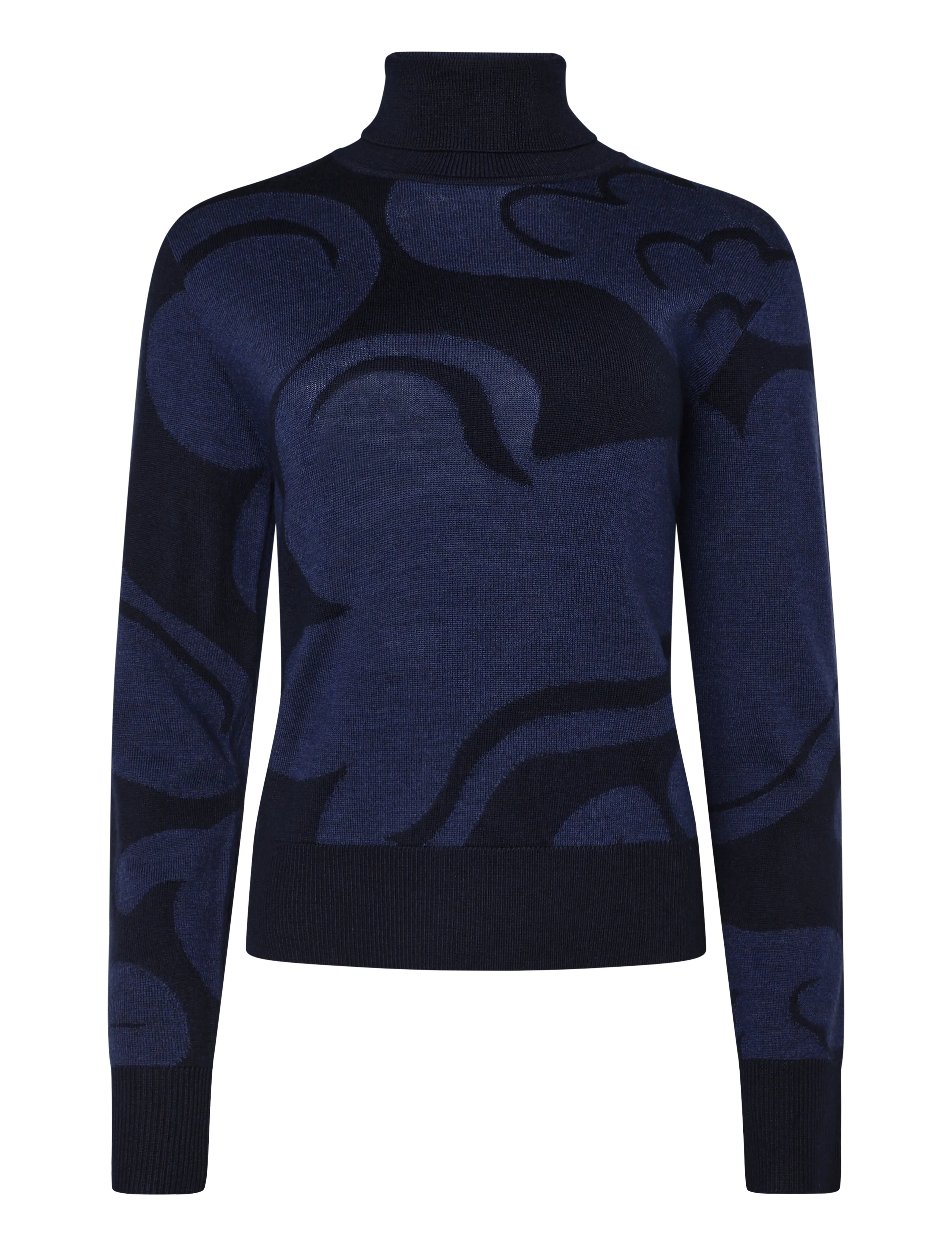 Marimekko RWS SOPIMUS KUKASTA KUKKAAN - Striktrøjer - DARK BLUE, DARK BLUE / navy