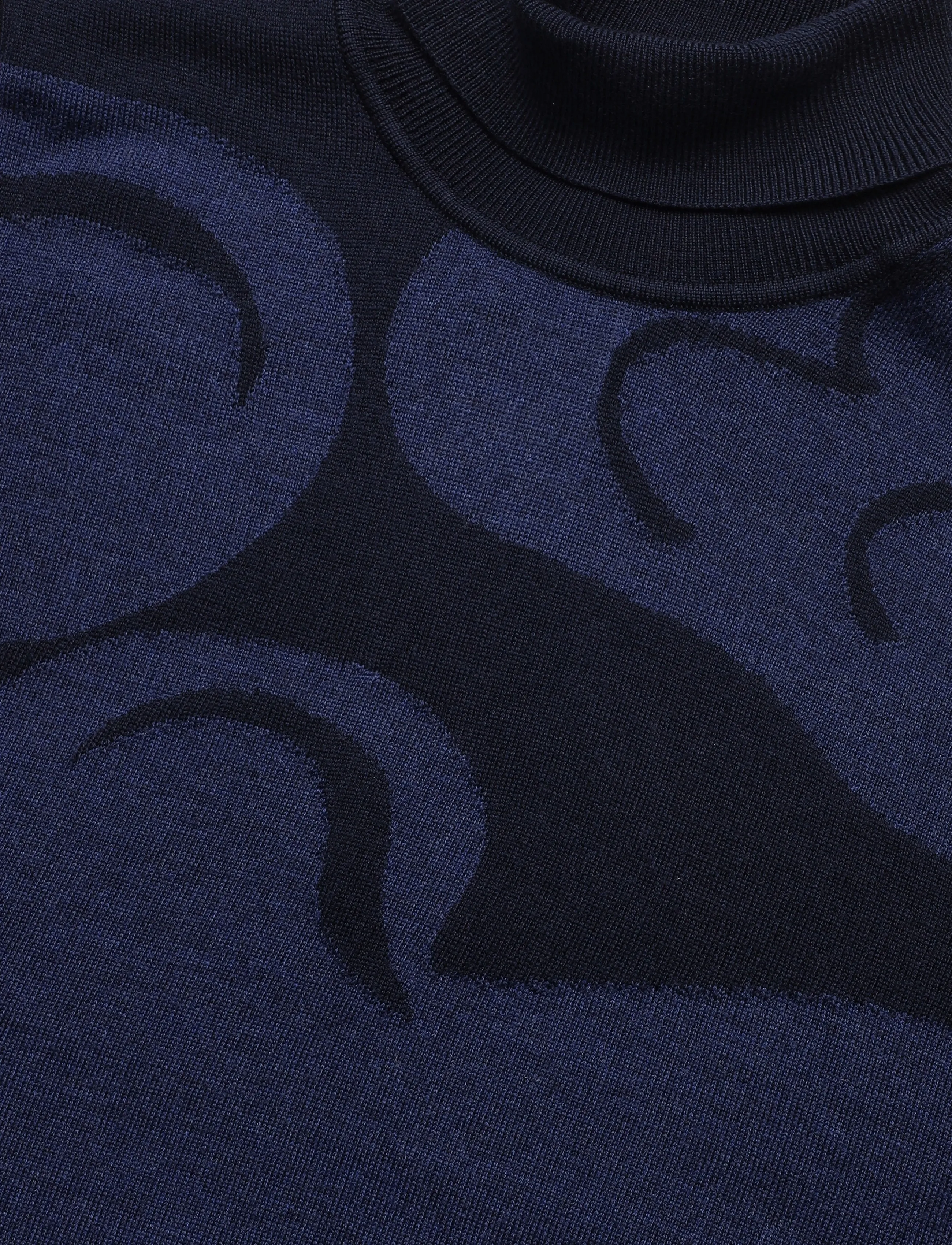Marimekko - RWS SOPIMUS KUKASTA KUKKAAN - striktrøjer - dark blue, dark blue - 5