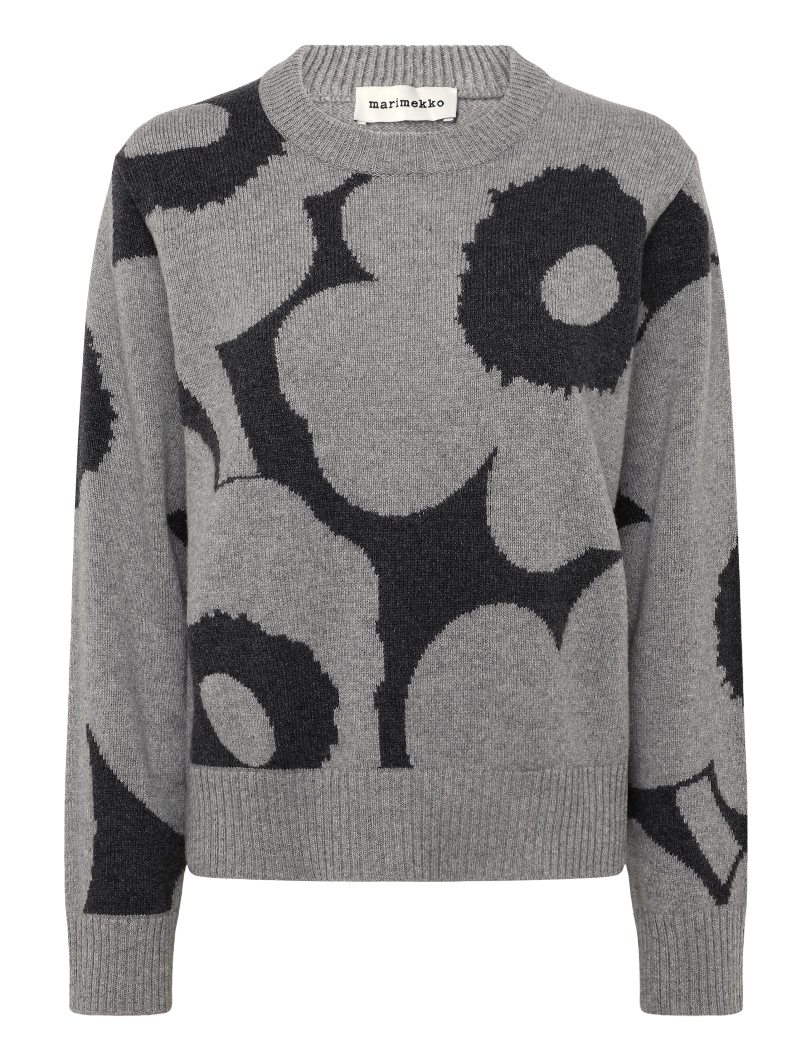 Marimekko AATTO UNIKKO - Strickmode - LIGHT GREY, DARK GREY / grey