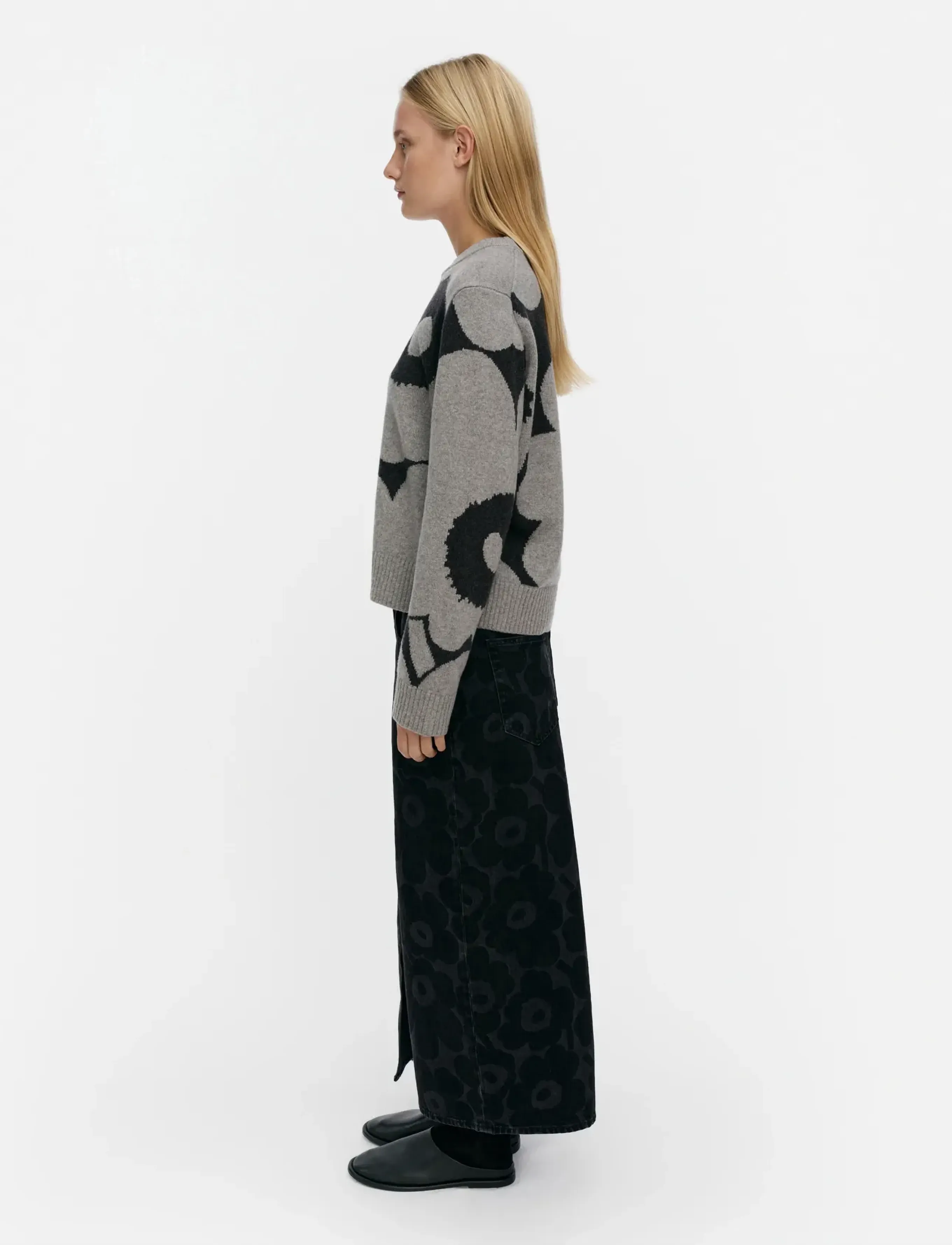 Marimekko - AATTO UNIKKO - pullover - light grey, dark grey - 3