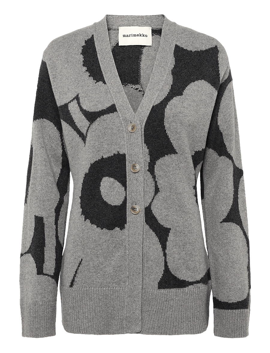 Marimekko - KUMMA UNIKKO - cardigans - light grey, dark grey - 1