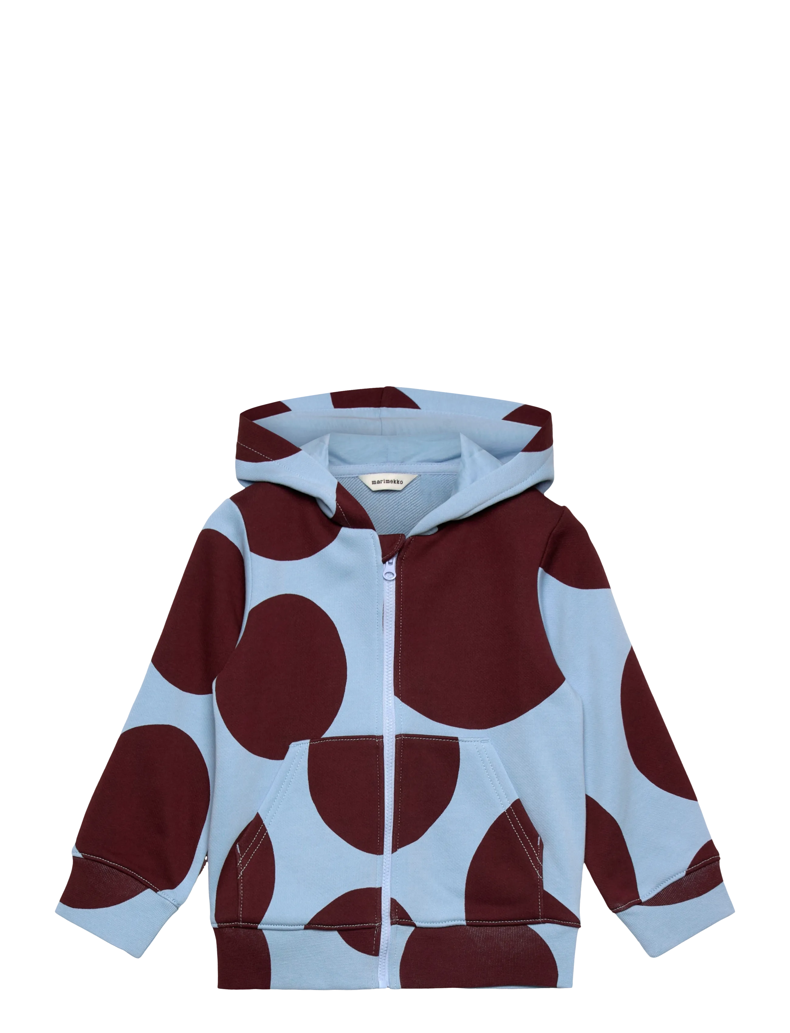 Marimekko LOGOT KLAAVA II - Dressipluusid ja kapuutsiga pusad - LIGHT BLUE, BROWN / blue