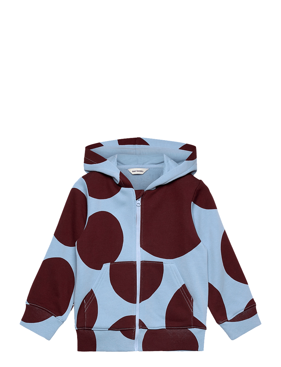 Marimekko - LOGOT KLAAVA II - kapuutsiga pusad - light blue, brown - 0