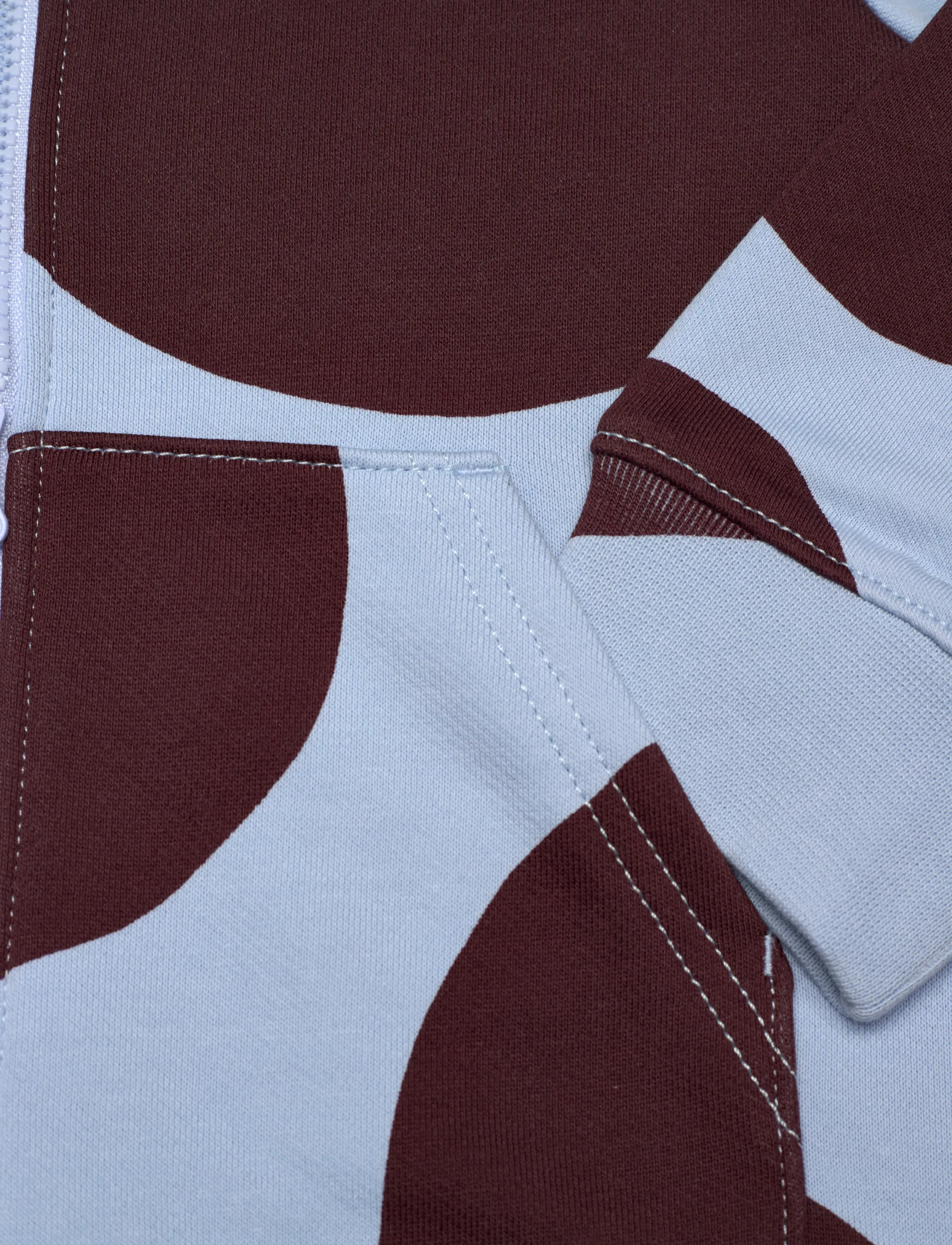 Marimekko - LOGOT KLAAVA II - kapuutsiga pusad - light blue, brown - 3