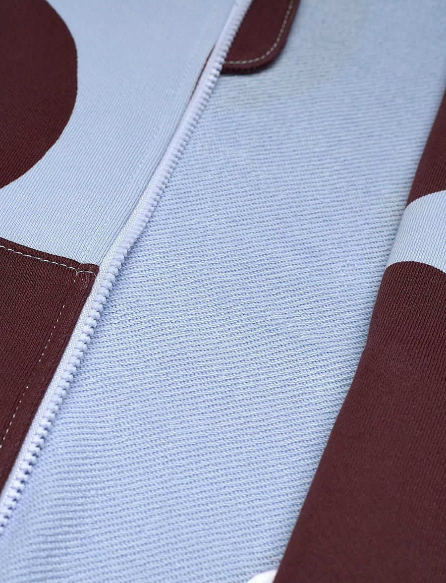 Marimekko - LOGOT KLAAVA II - kapuutsiga pusad - light blue, brown - 4