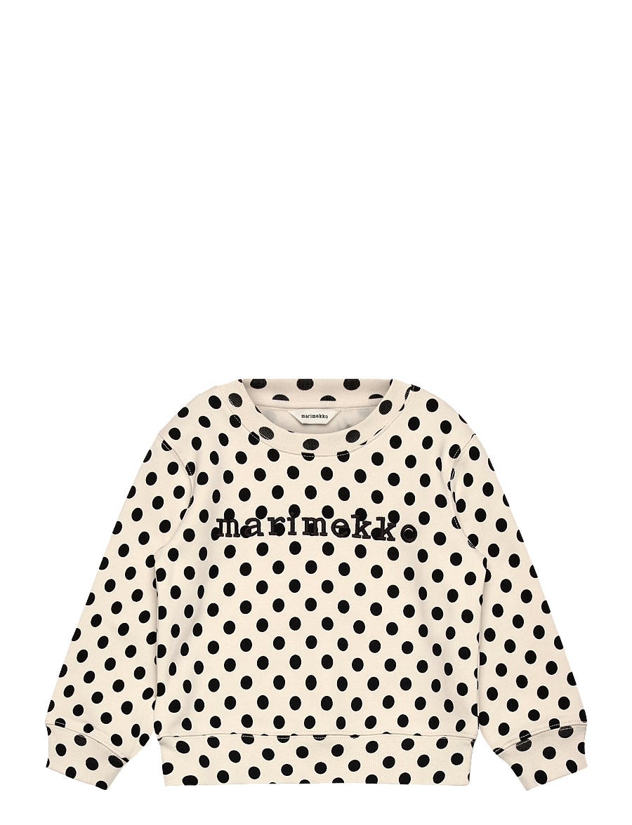 Marimekko - KOMPOSITIO PALLO LOGO II - dressipluusid - off white, black - 0