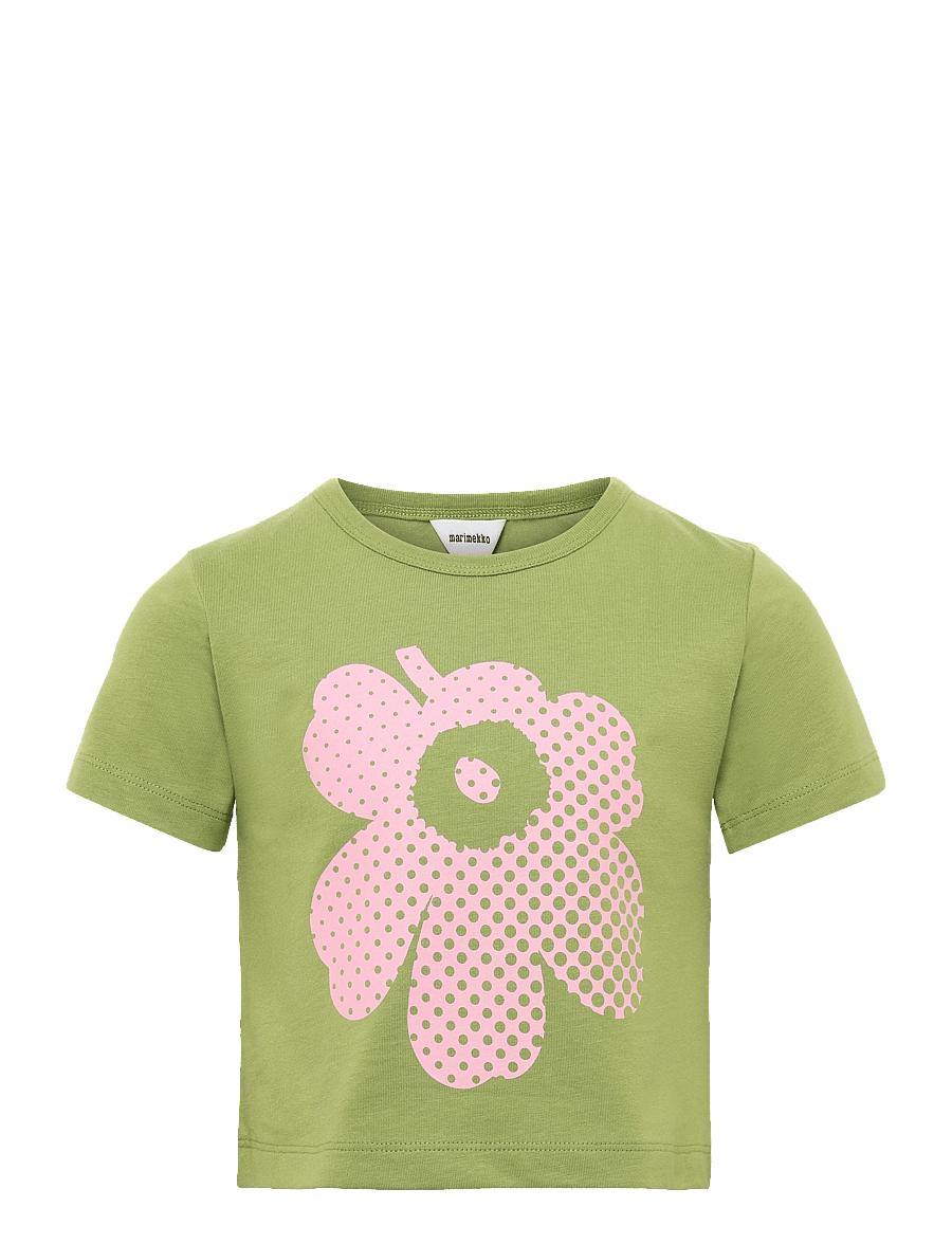 Marimekko - TONNI UNIKKO LOGO I - green, light pink - 0