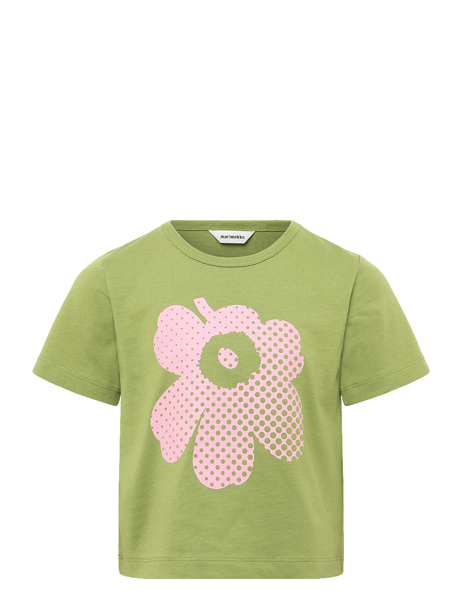 Marimekko - TONNI UNIKKO LOGO II - green, light pink - 0