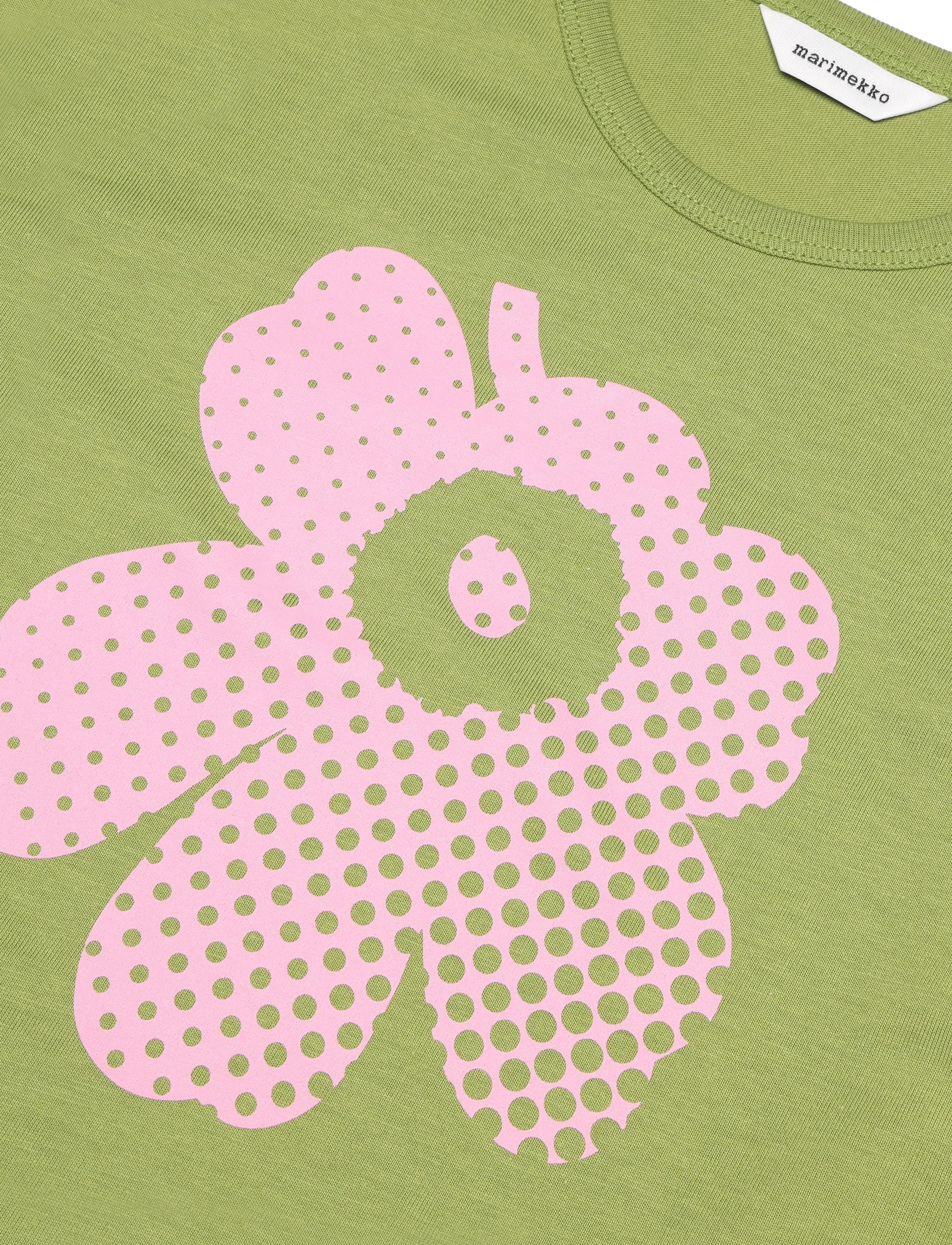 Marimekko - TONNI UNIKKO LOGO II - green, light pink - 2