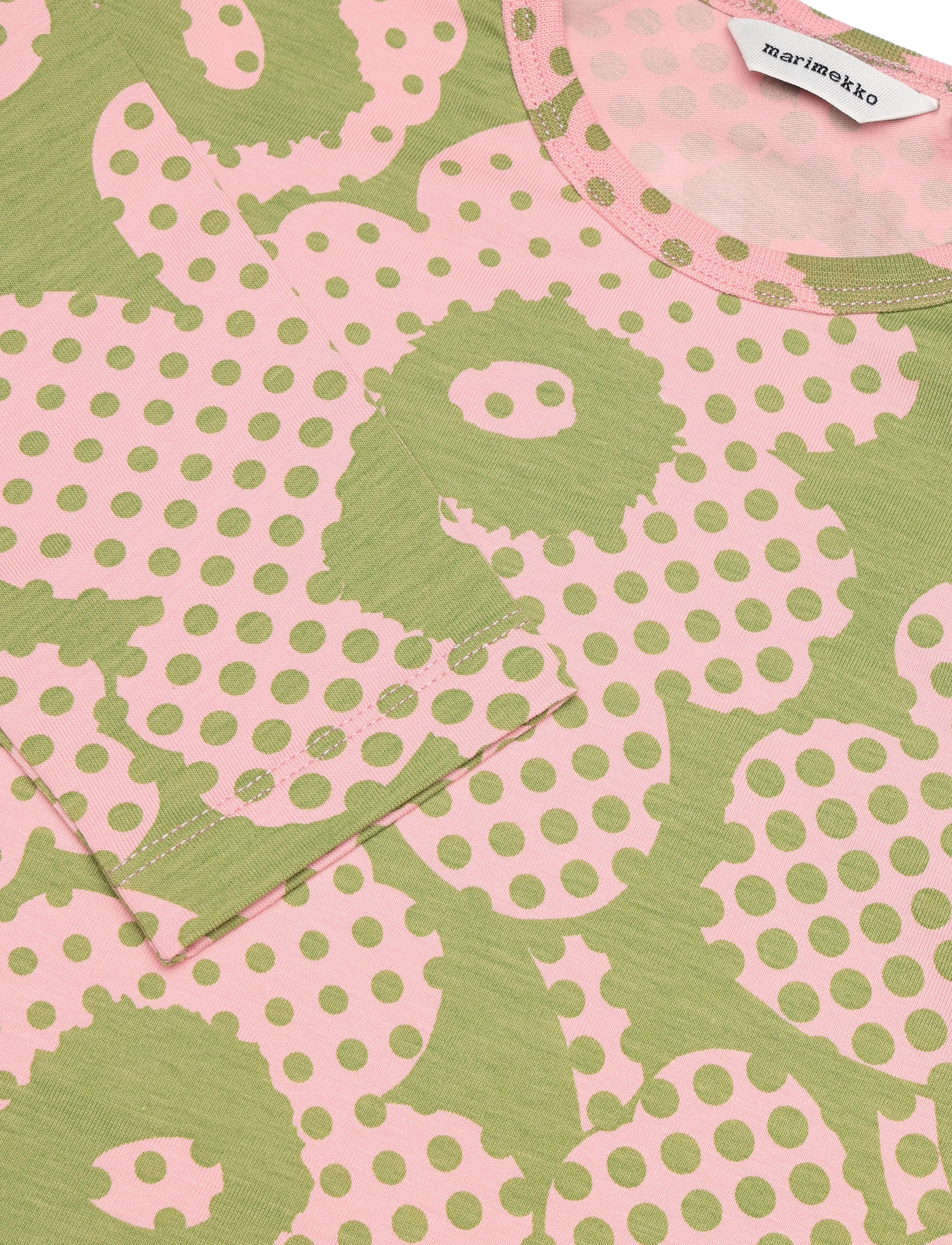 Marimekko - RETKEILY UNIKKO I - green, light pink - 2