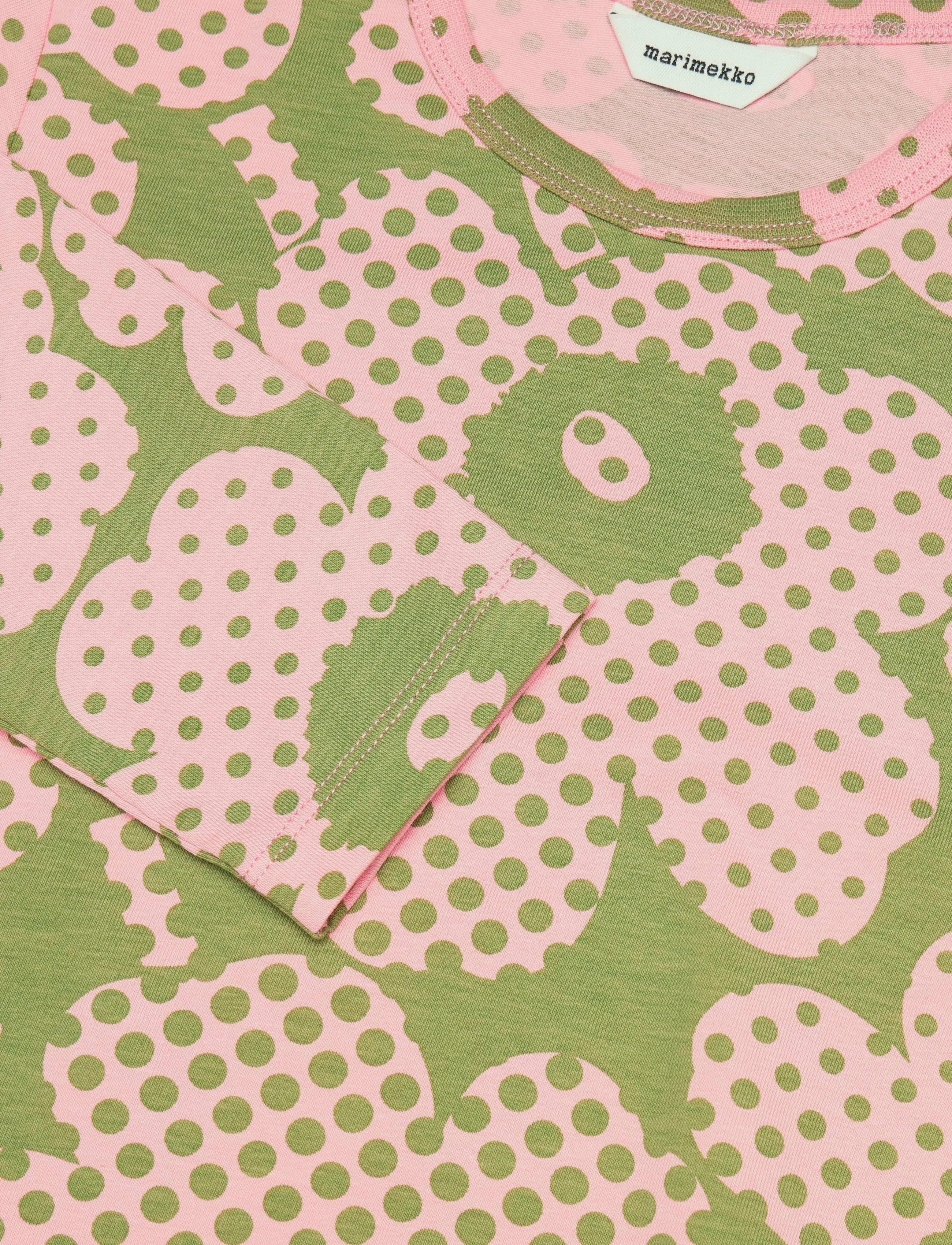 Marimekko - RETKEILY UNIKKO II - green, light pink - 2