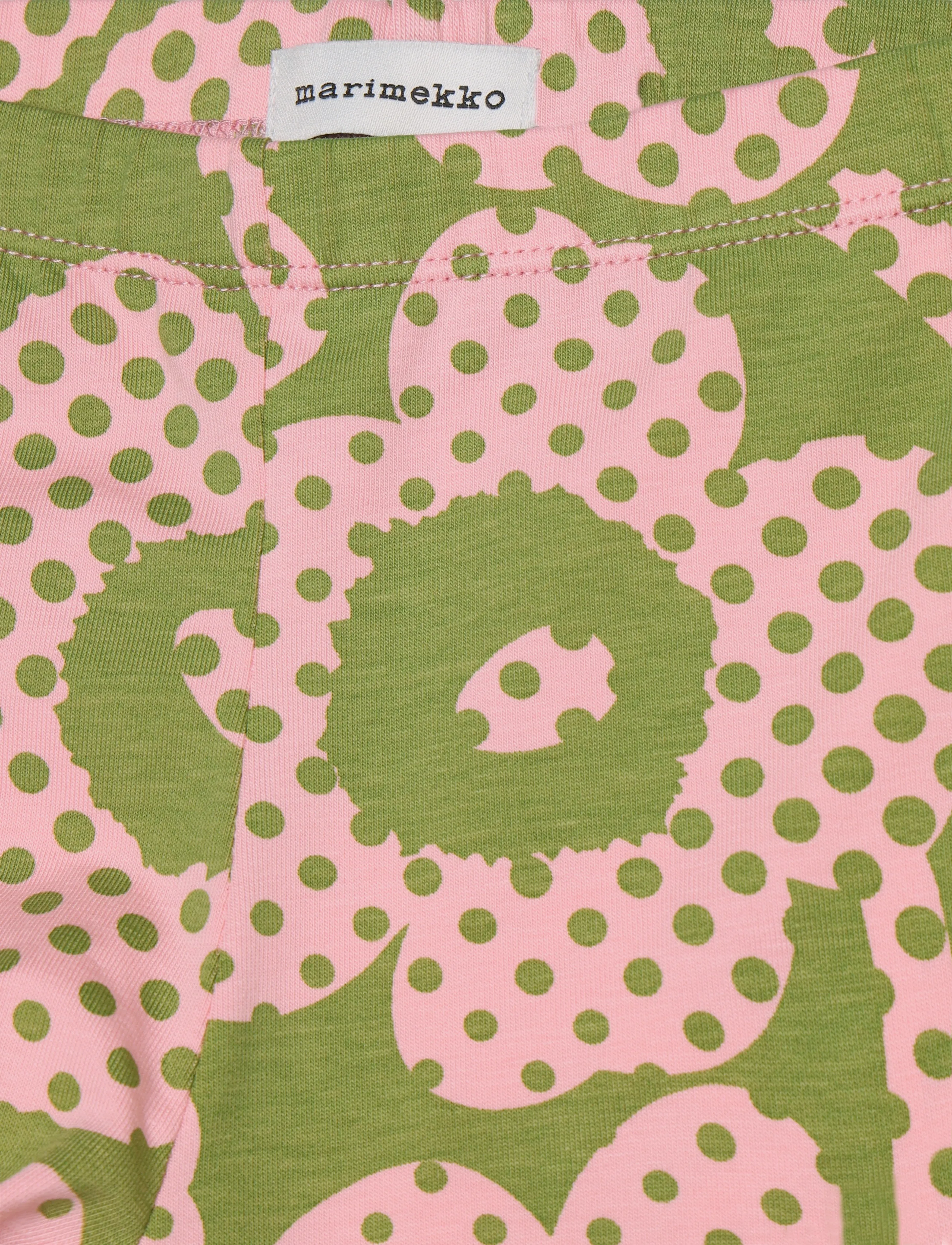 Marimekko - LAIRI UNIKKO II - green, light pink - 2