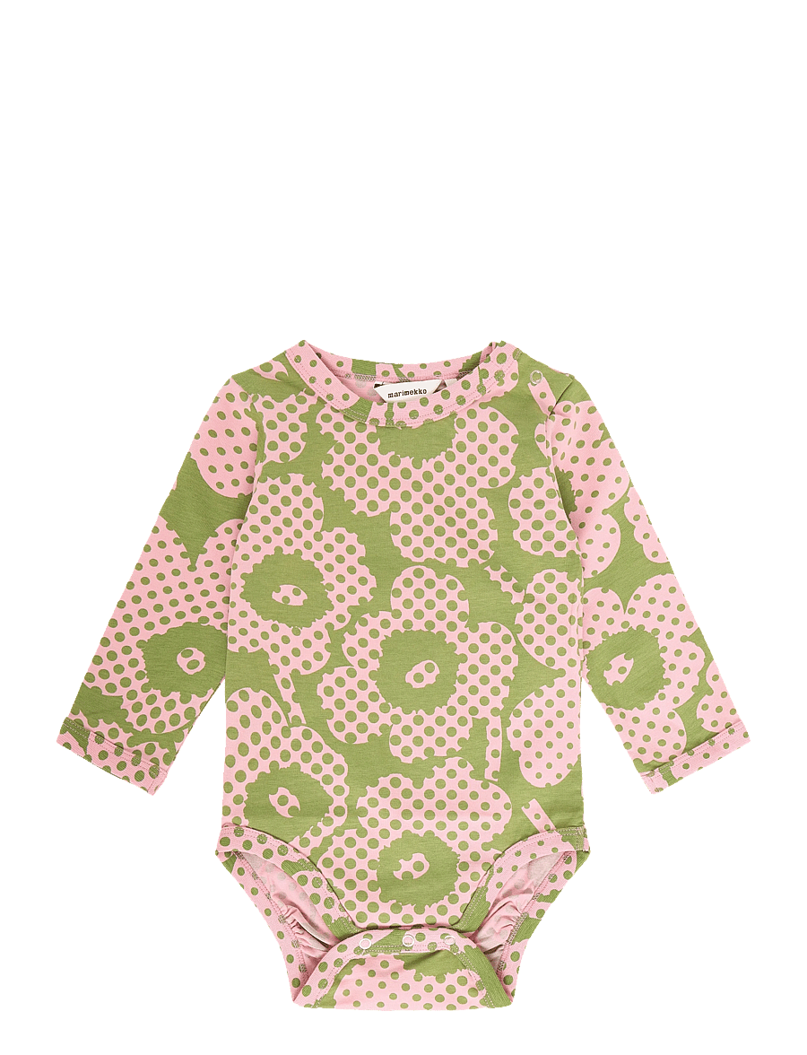 Marimekko - VINDE UNIKKO - green, light pink - 0