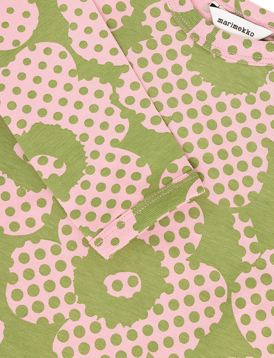 Marimekko - VINDE UNIKKO - green, light pink - 2