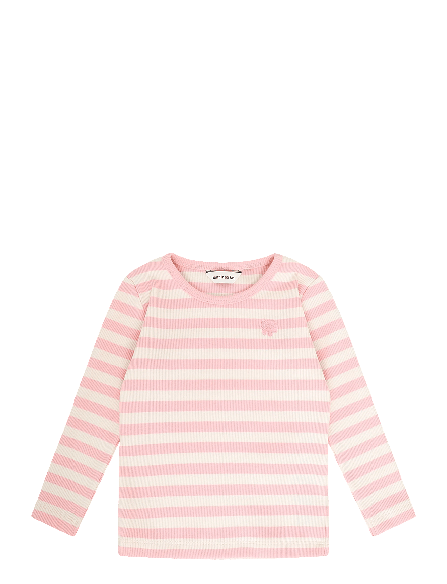 Marimekko - INNOSTAA TASARAITA UNIKKO I - light pink, off white - 0