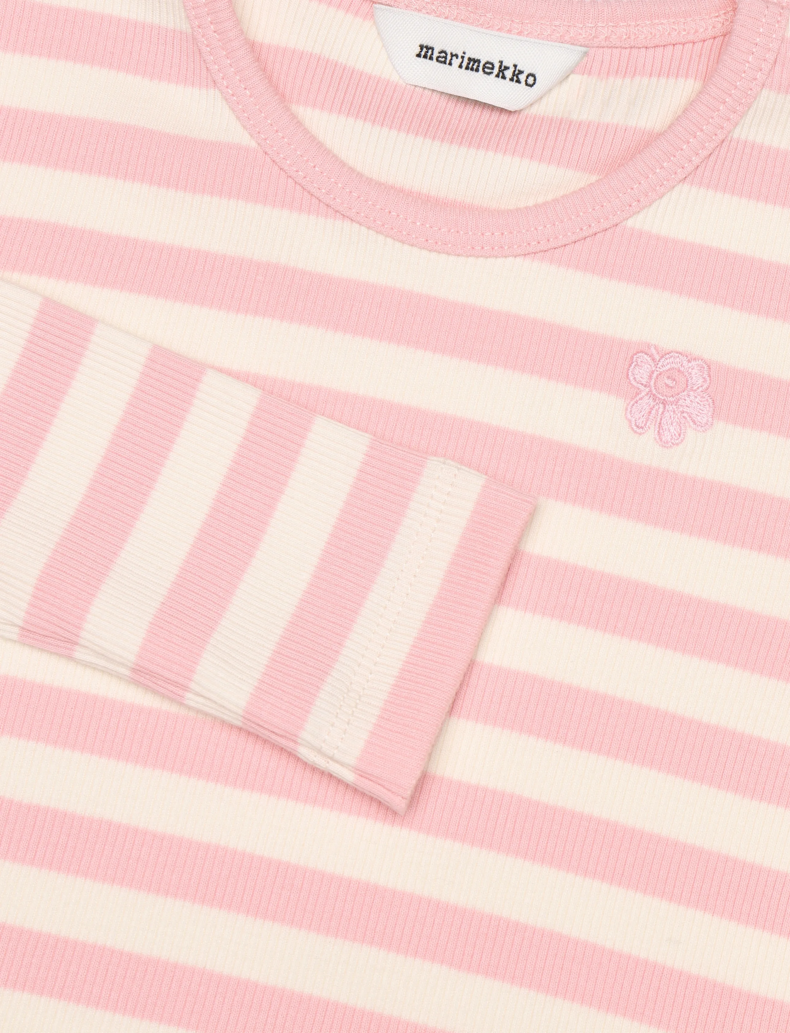 Marimekko - INNOSTAA TASARAITA UNIKKO II - light pink, off white - 2