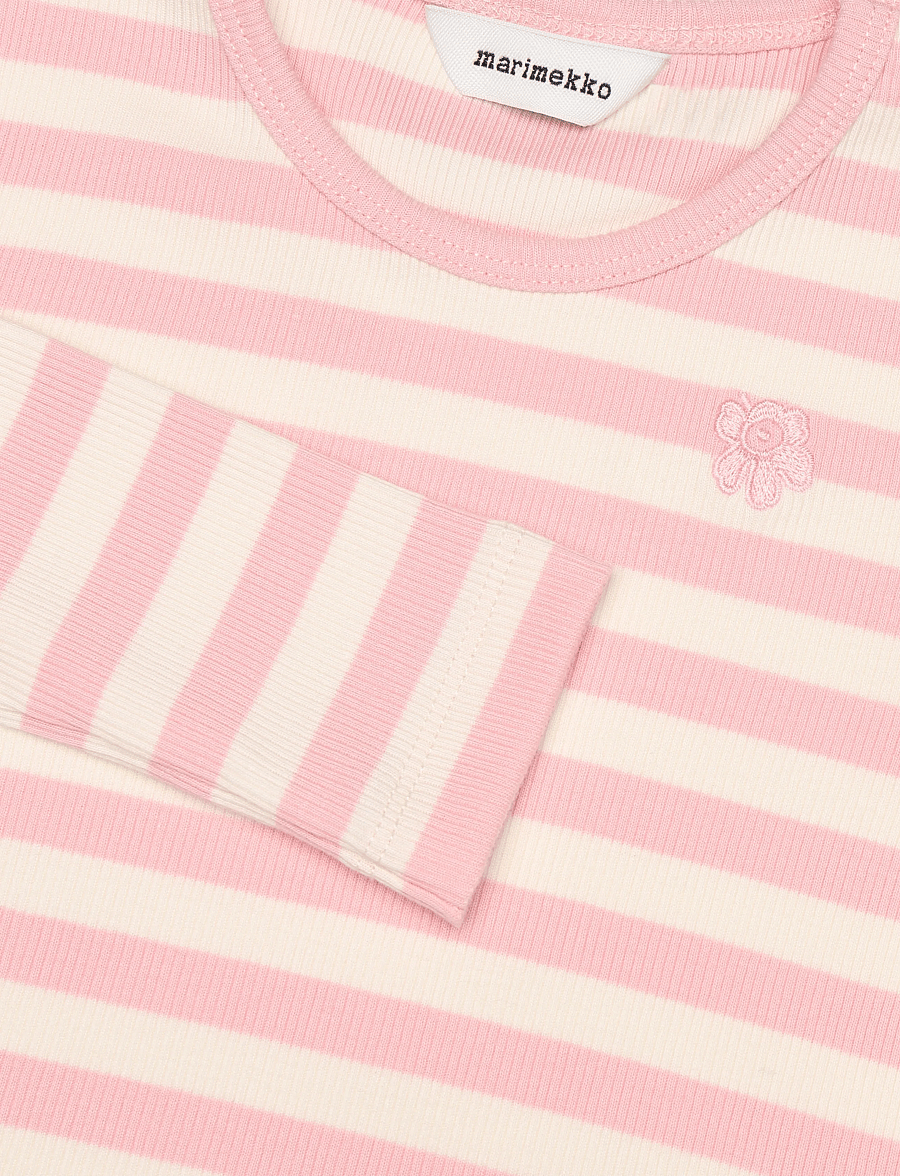 Marimekko - INNOSTAA TASARAITA UNIKKO II - light pink, off white - 2