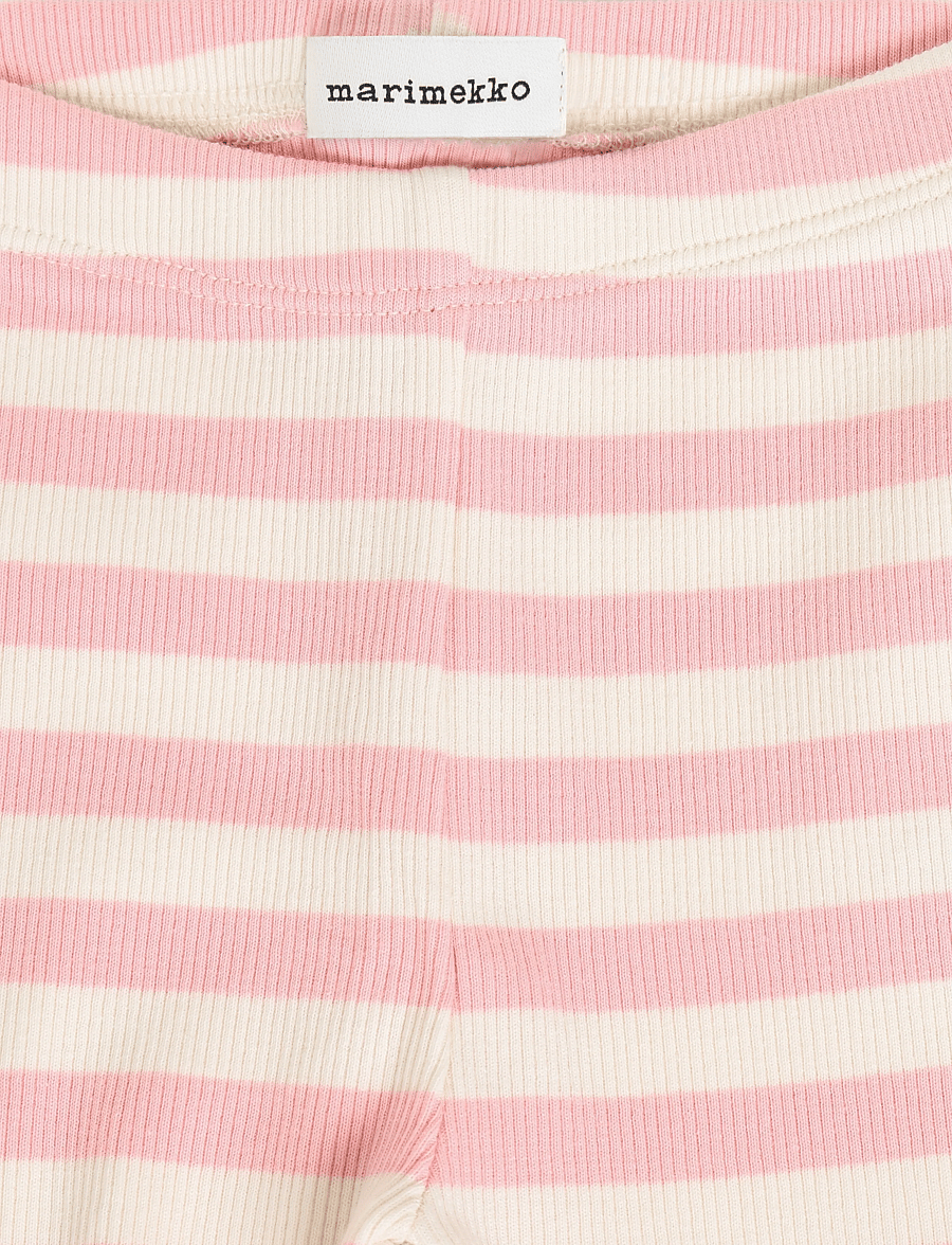 Marimekko - PYÖRIÄ TASARAITA UNIKKO I - light pink, off white - 2