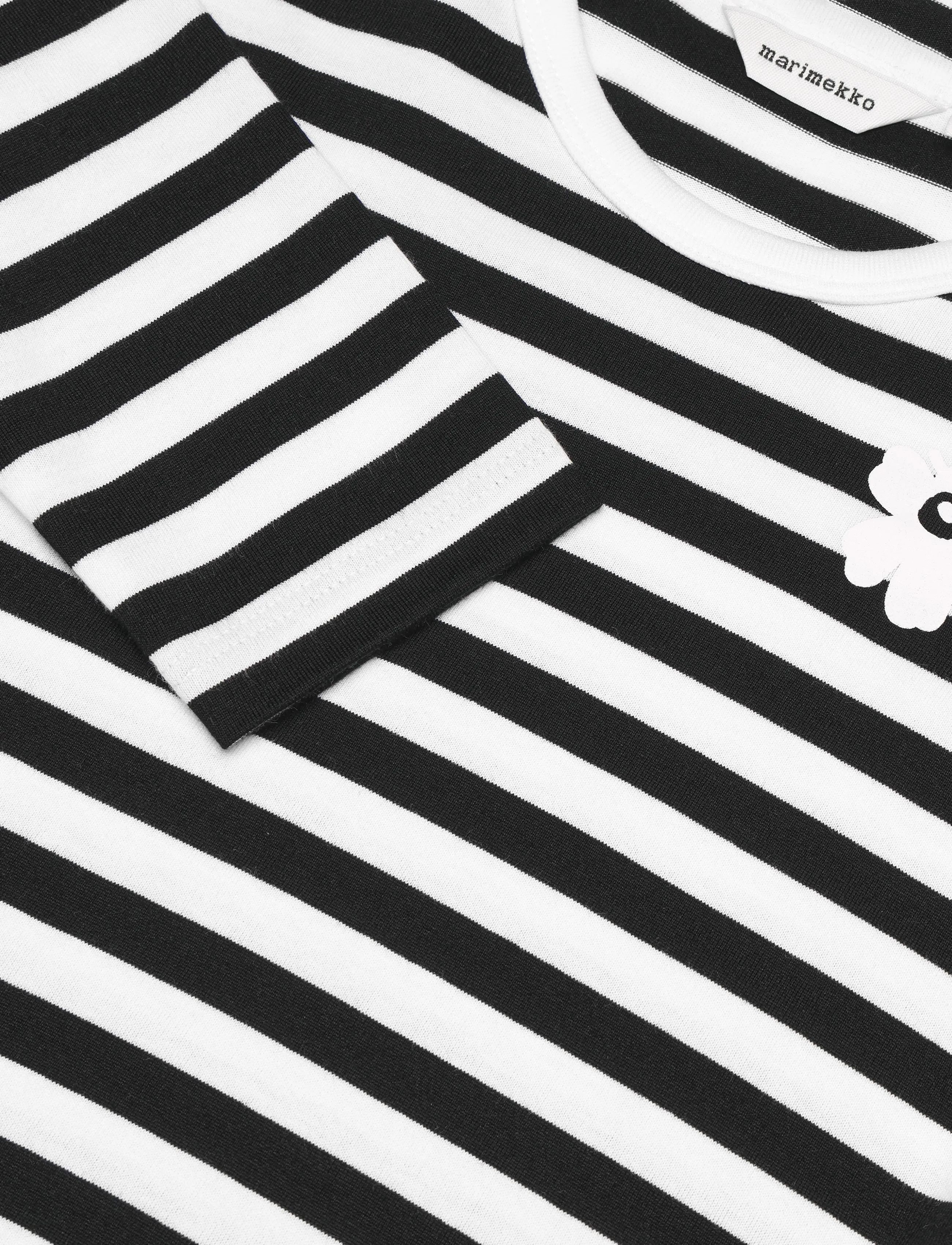 Marimekko - PAJA TASARAITA UNIKKO I - white, black - 2