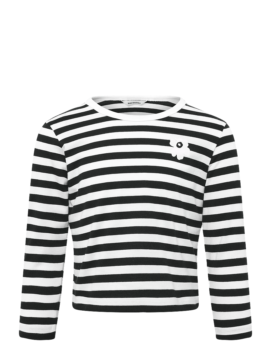 Marimekko - PAJA TASARAITA UNIKKO II - white, black - 0