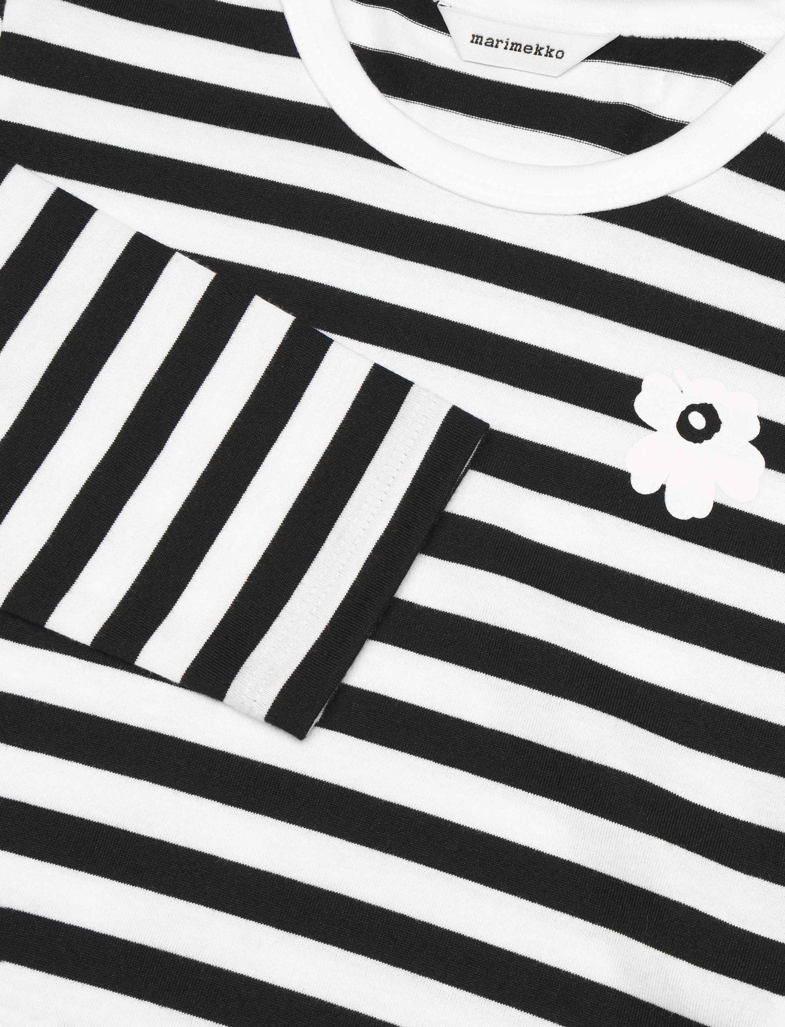 Marimekko - PAJA TASARAITA UNIKKO II - white, black - 2