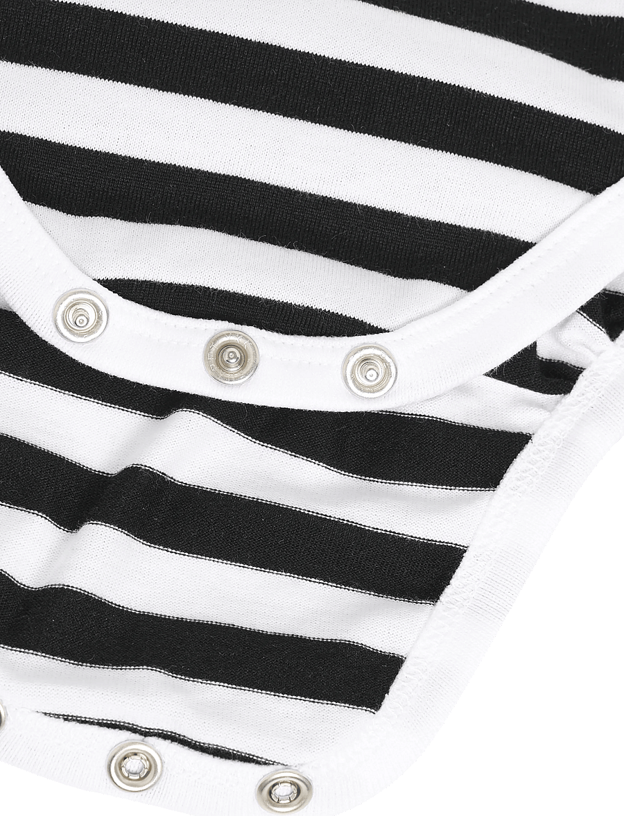 Marimekko - VINDE TASARAITA UNIKKO - white, black - 2