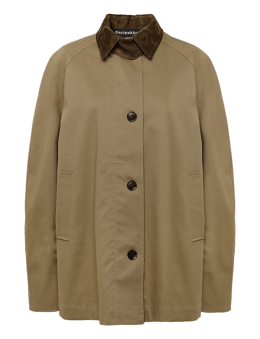 Marimekko - ESSEE SOLID - leichte mäntel - brown, brown - 1