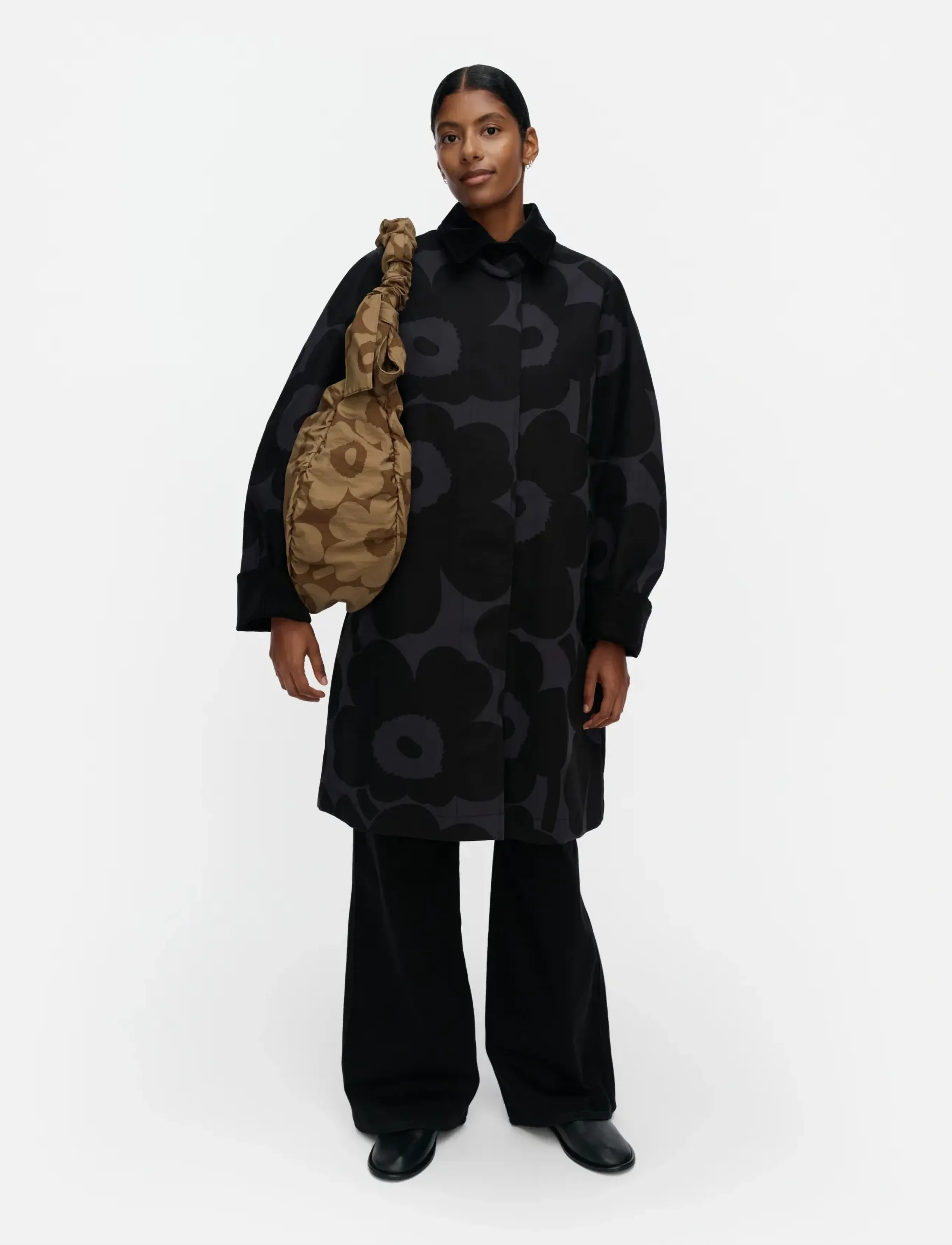 Marimekko EEPOS PIIRTO UNIKKO - Modetrends - BLACK, DARK BLUE / navy