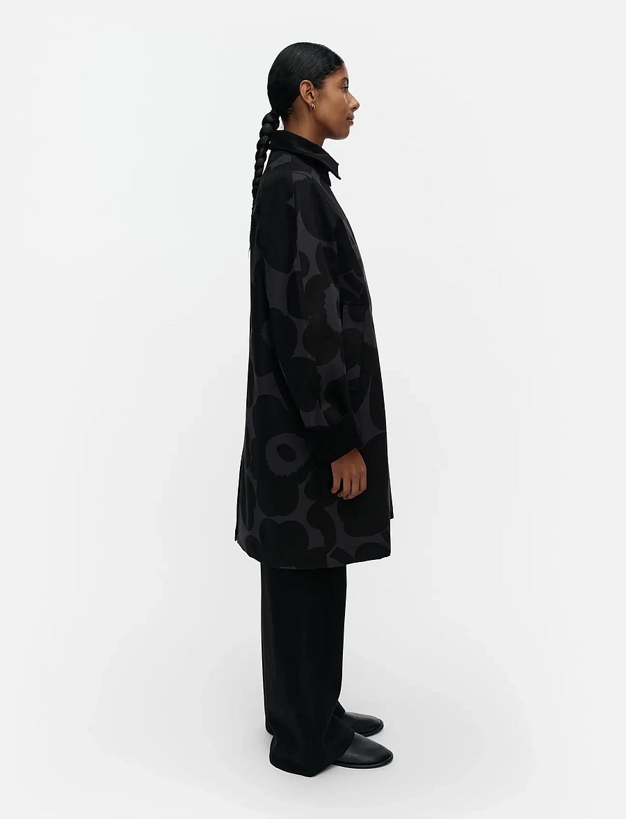 Marimekko - EEPOS PIIRTO UNIKKO - light coats - black, dark blue - 4