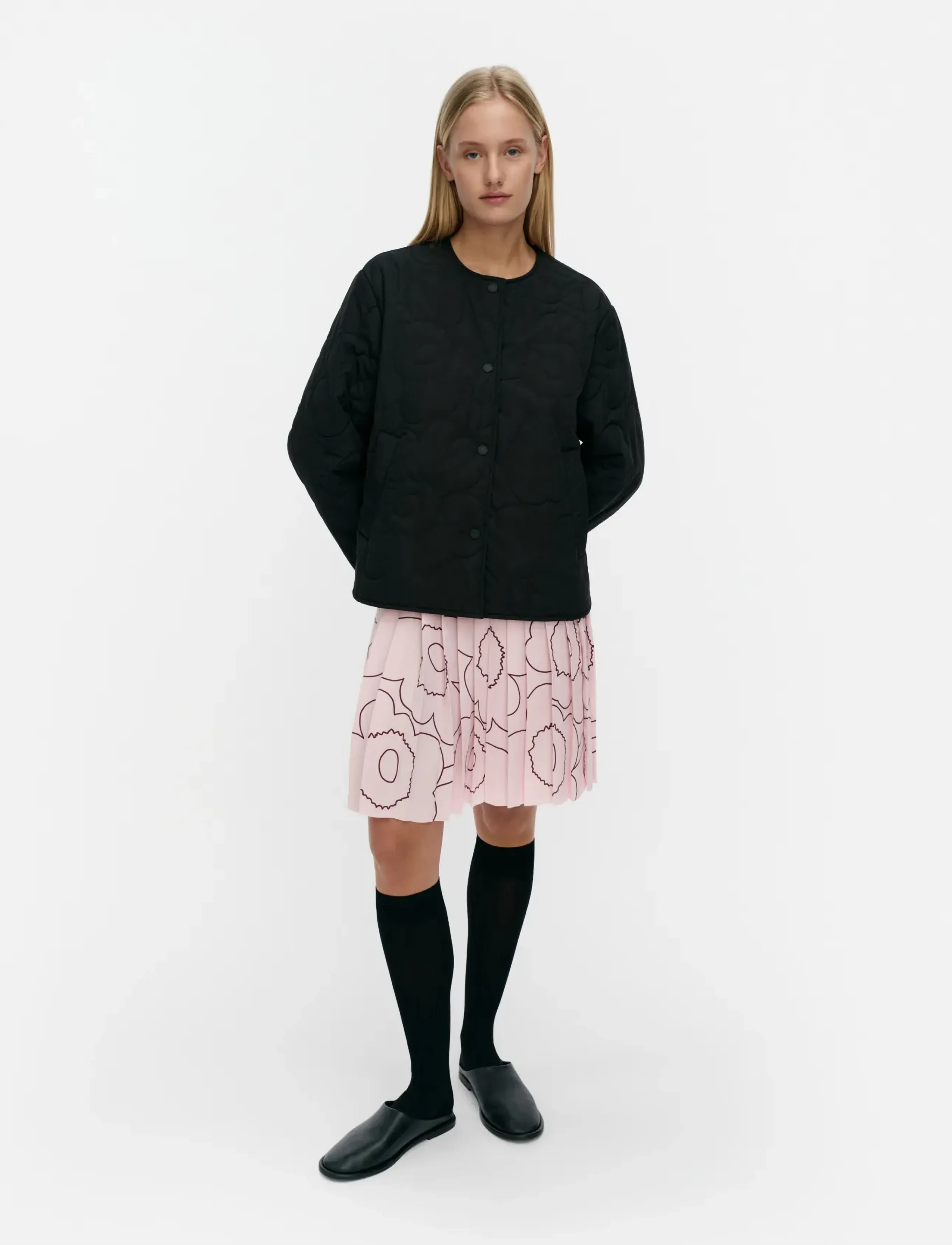 Marimekko KAPSELI PIIRTO UNIKKO - Kläder - BLACK. BLACK / black