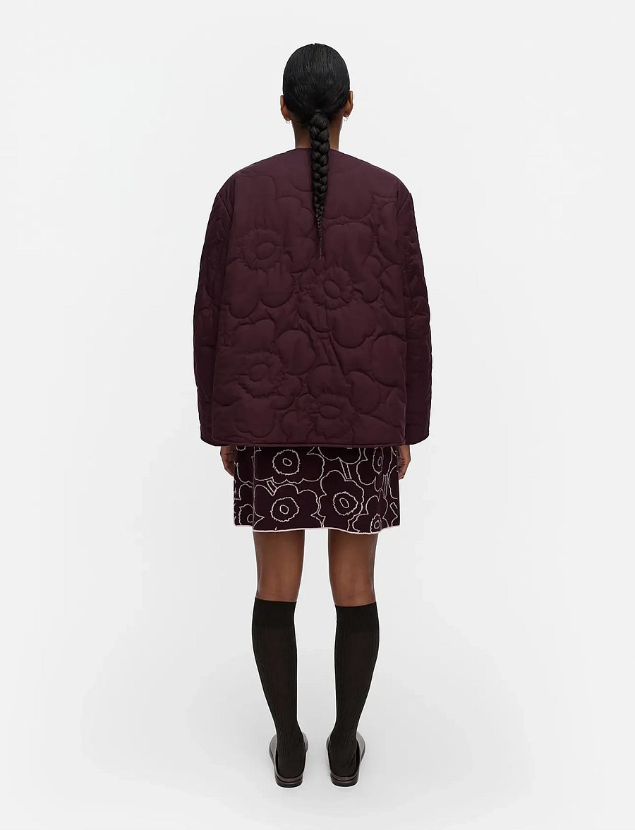 Marimekko - KAPSELI PIIRTO UNIKKO - quiltede jakker - wine red, wine red - 4