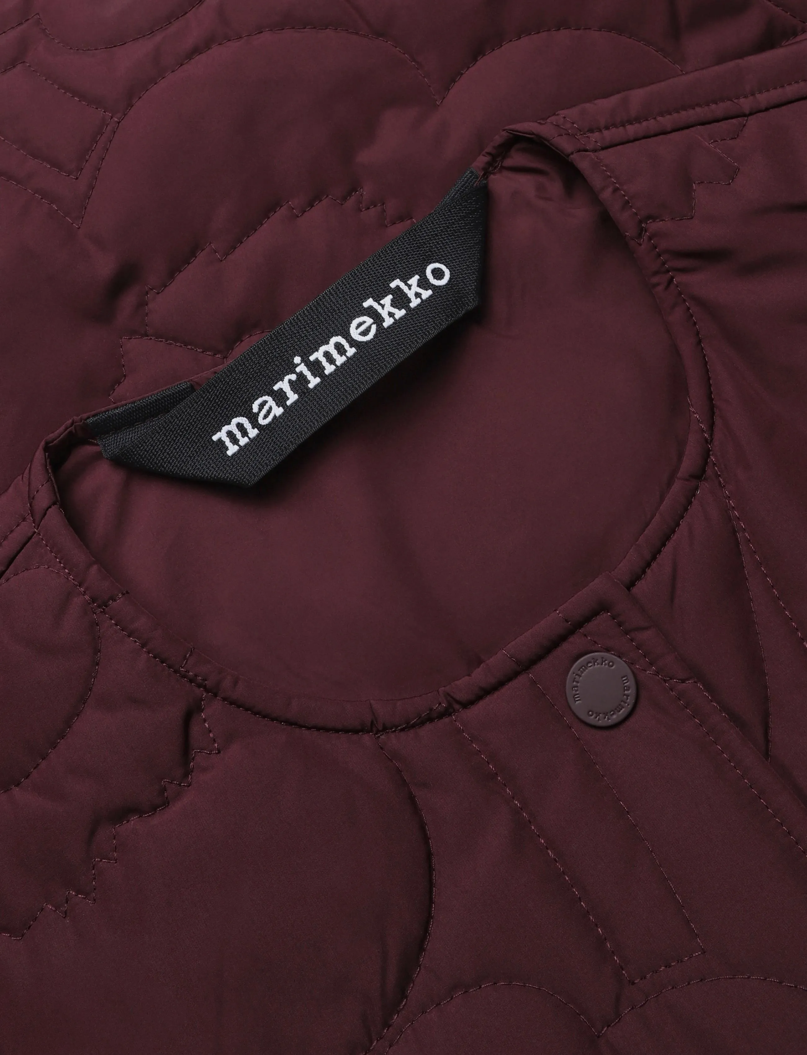 Marimekko - KAPSELI PIIRTO UNIKKO - quiltede jakker - wine red, wine red - 5
