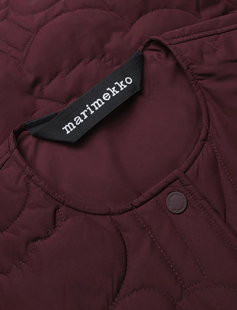 Marimekko - KAPSELI PIIRTO UNIKKO - quiltede jakker - wine red, wine red - 5