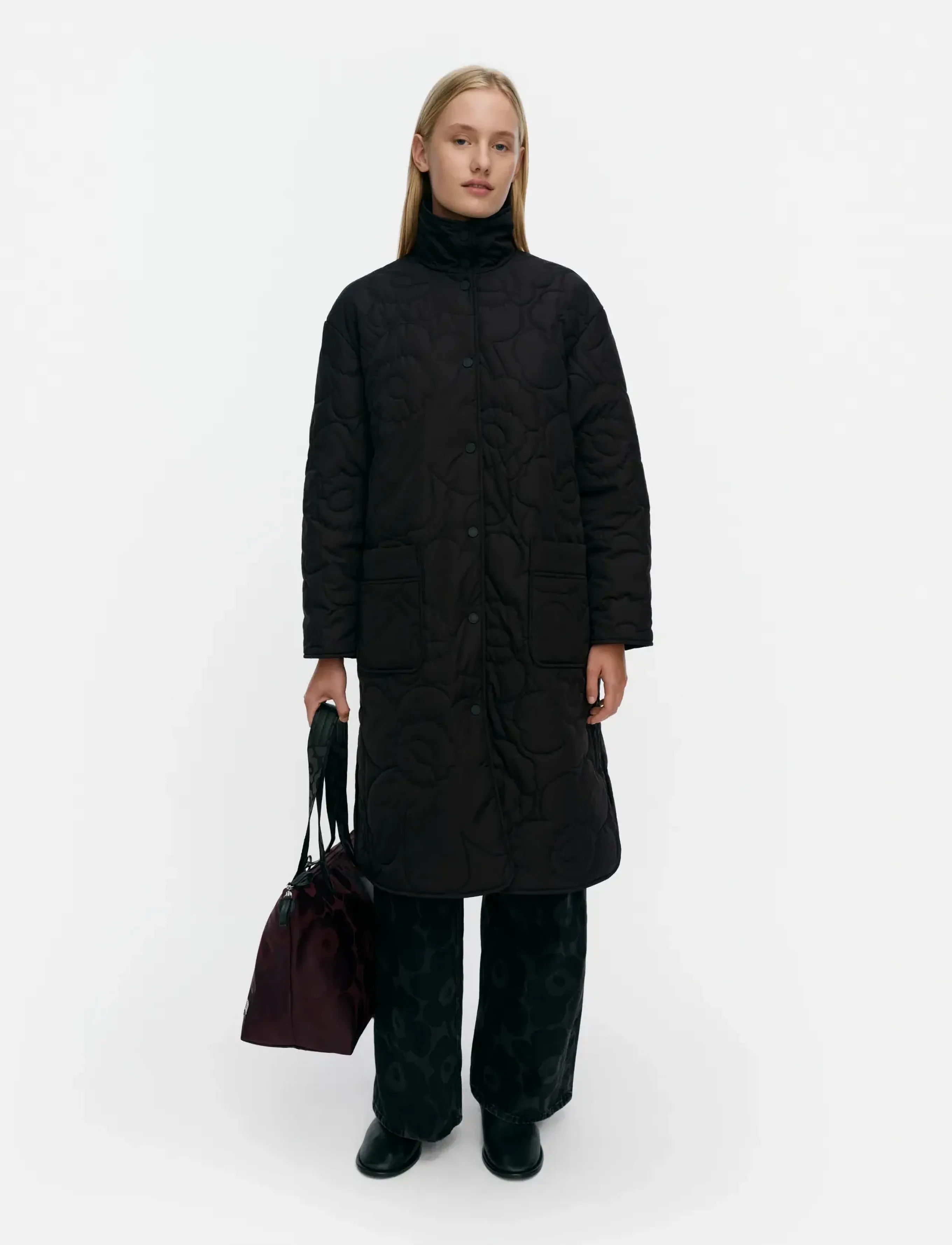 Marimekko KOLPPI PIIRTO UNIKKO - Inspiration - BLACK, BLACK / black