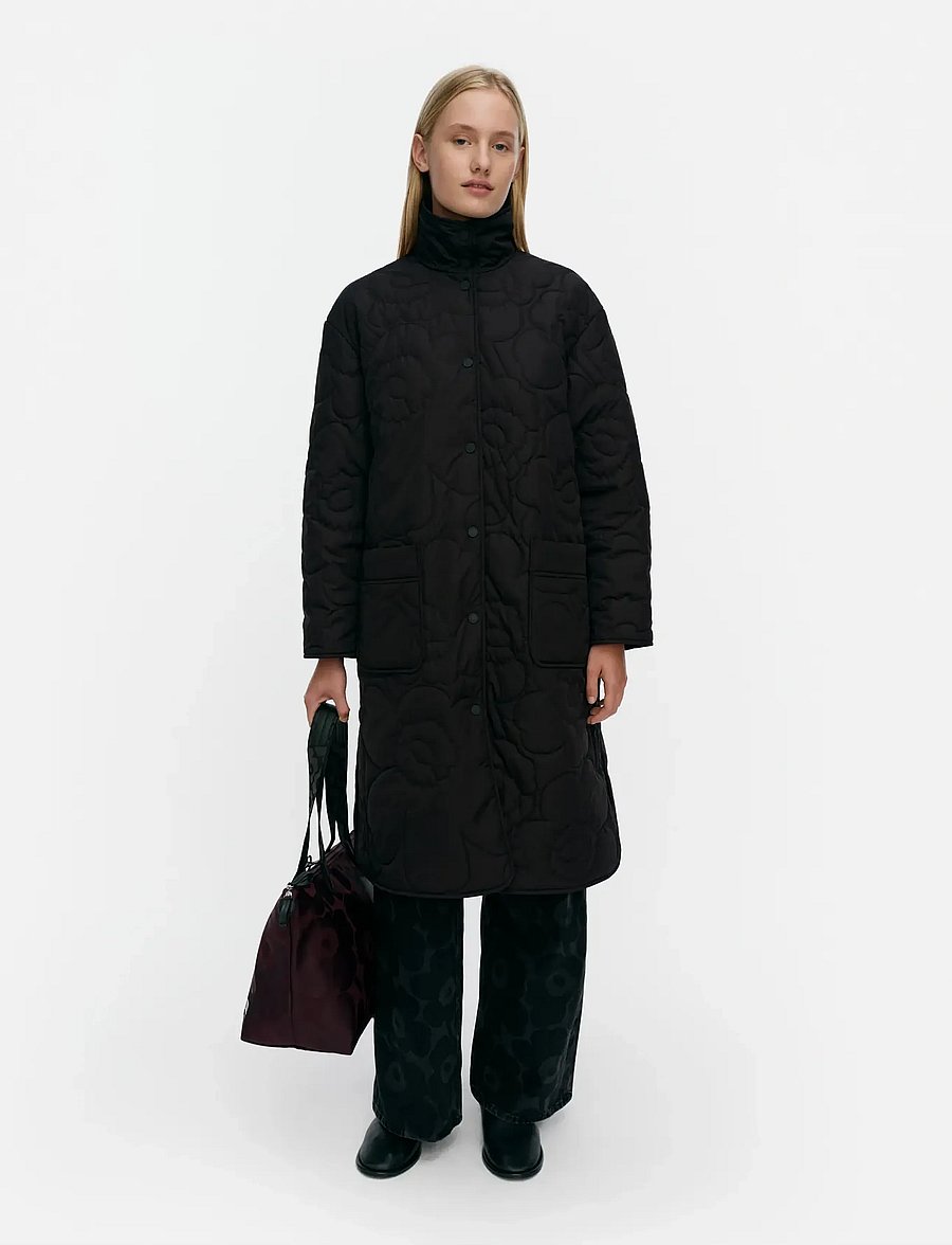 Marimekko - KOLPPI PIIRTO UNIKKO - winterjassen - black, black - 0