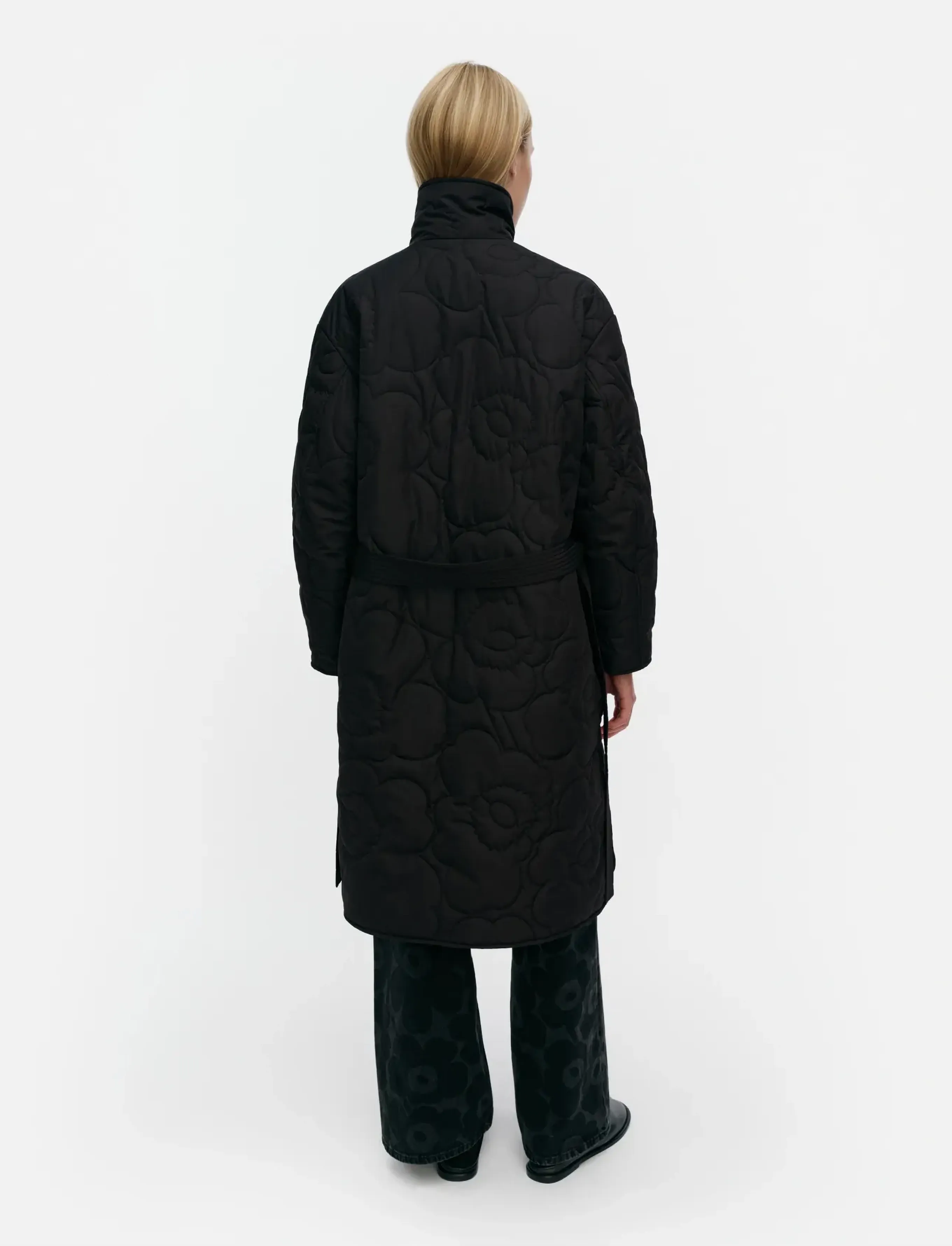 Marimekko - KOLPPI PIIRTO UNIKKO - winter jackets - black, black - 4