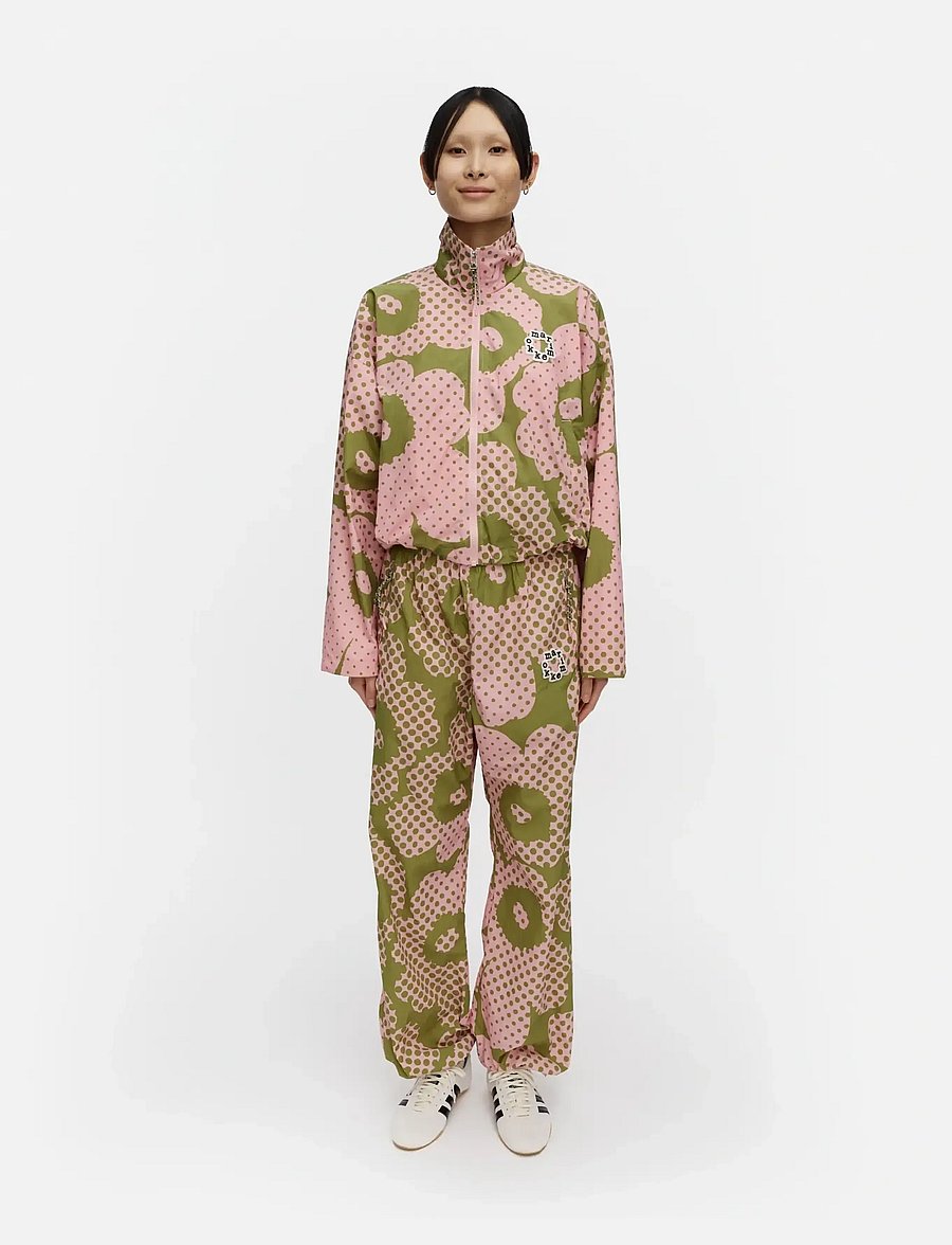 Marimekko - HARJOITUS UNIKKO - green, light pink - 0